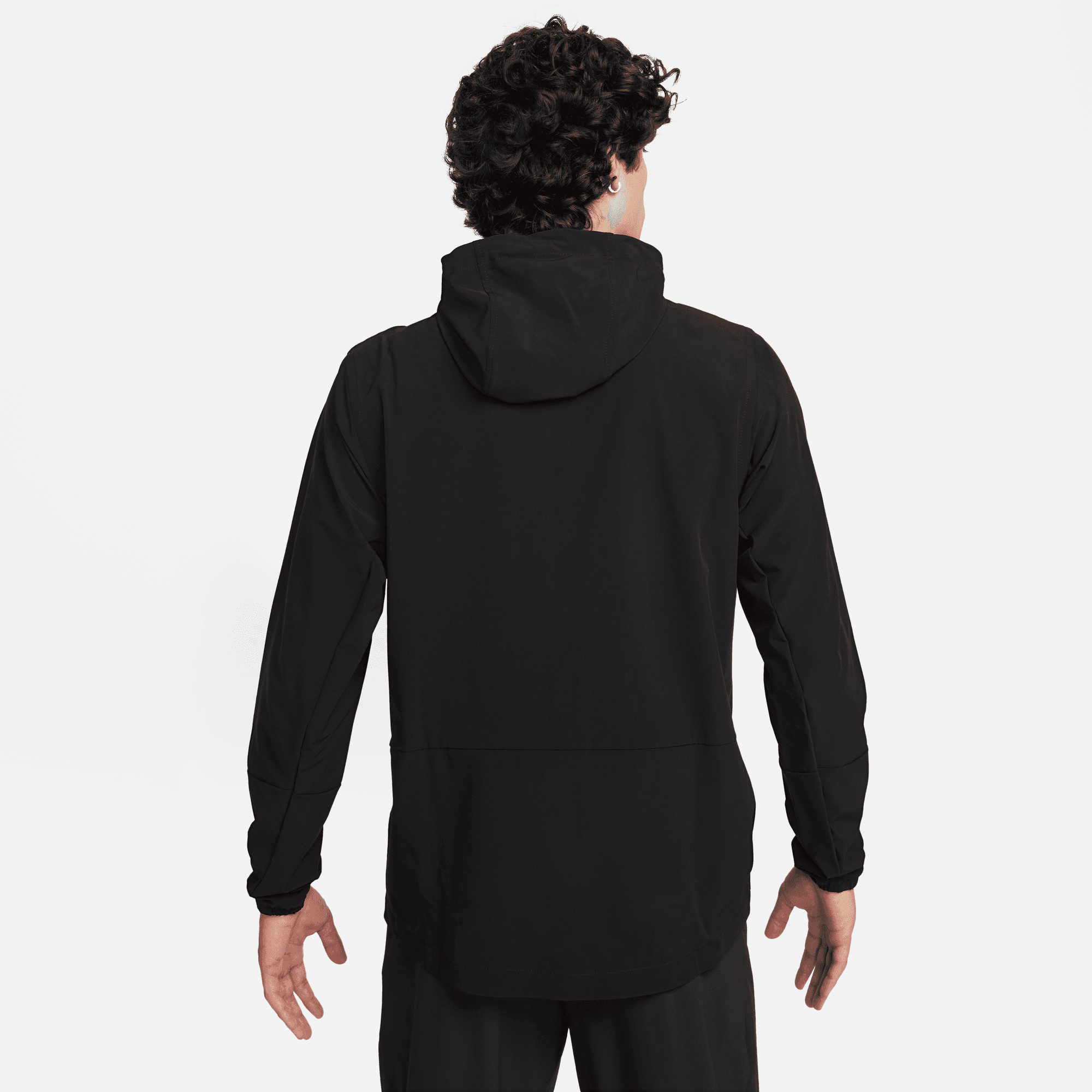 NIKE MEN'S WATER REPELLENT JACKET - 010 BLACK 