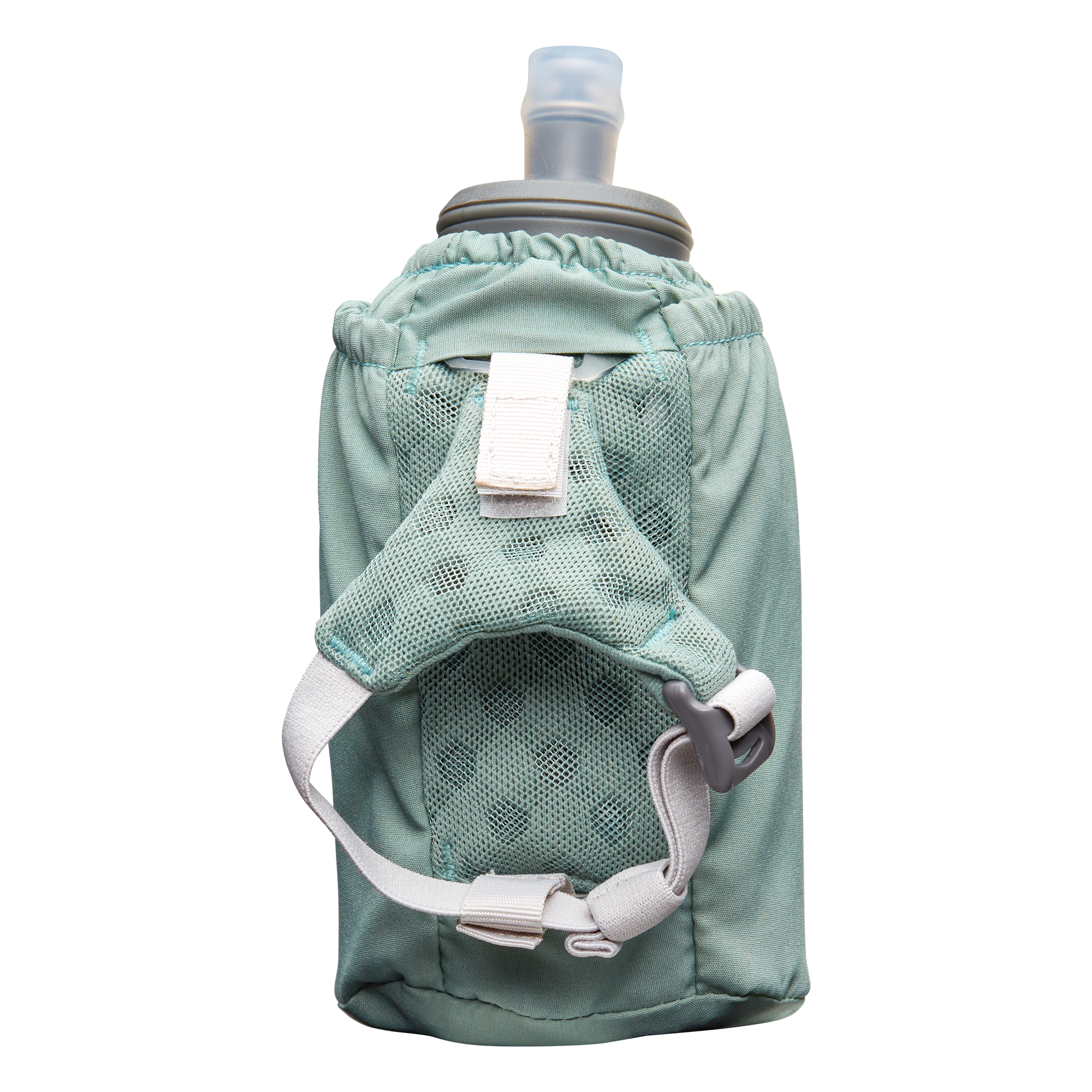 NATHAN PINNACLE 18OZ SOFT FLASK - SAGE GREEN