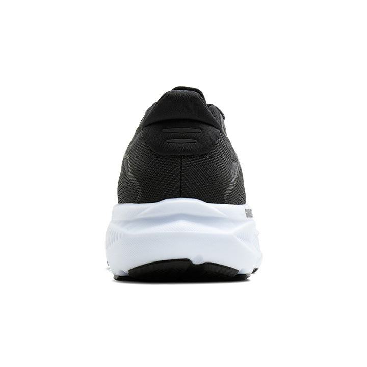 BROOKS MEN'S GHOST 18 - D - BLACK/WHITE