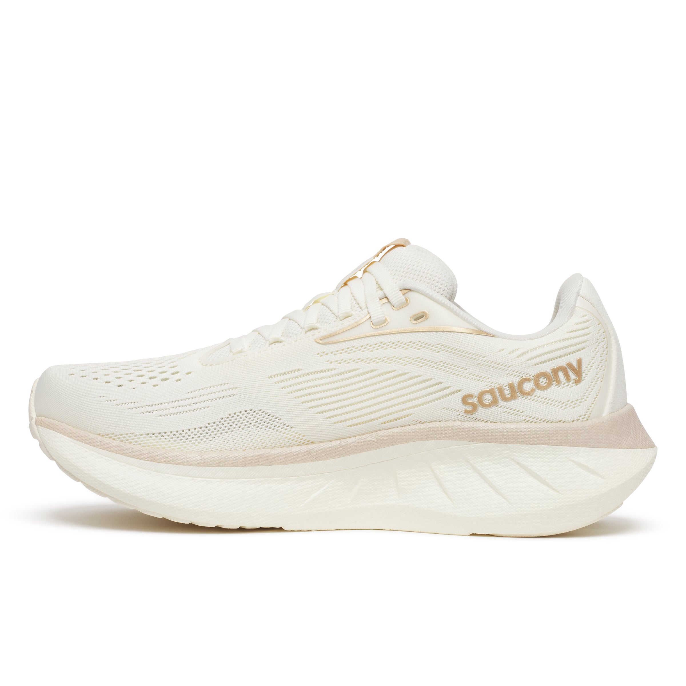 SAUCONY WOMEN'S RIDE 18 - WIDE D - 104 VANILLA