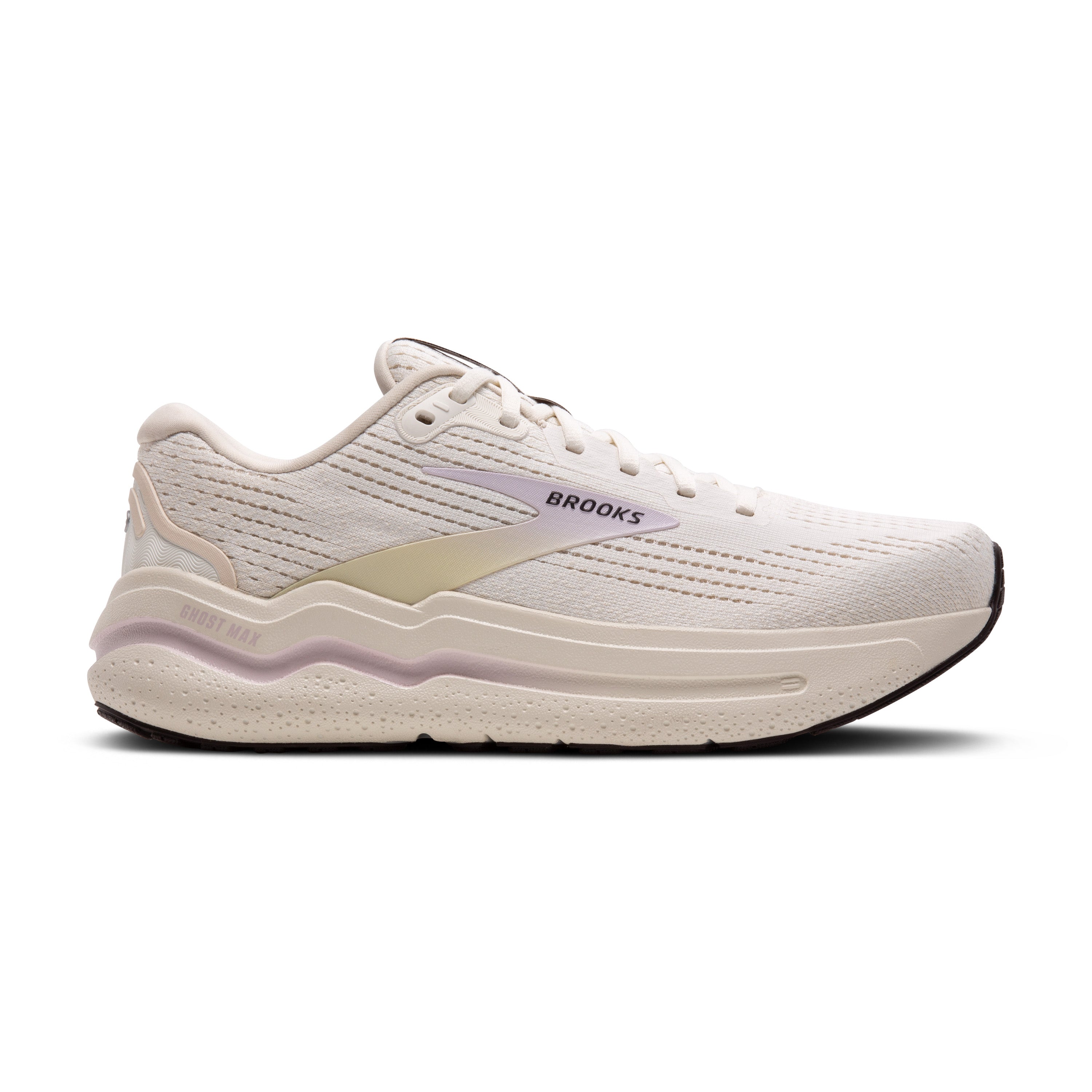 BROOKS WOMEN'S GHOST MAX 2 - B - 160 COCONUT/LAVENDER/CREAM 5.0