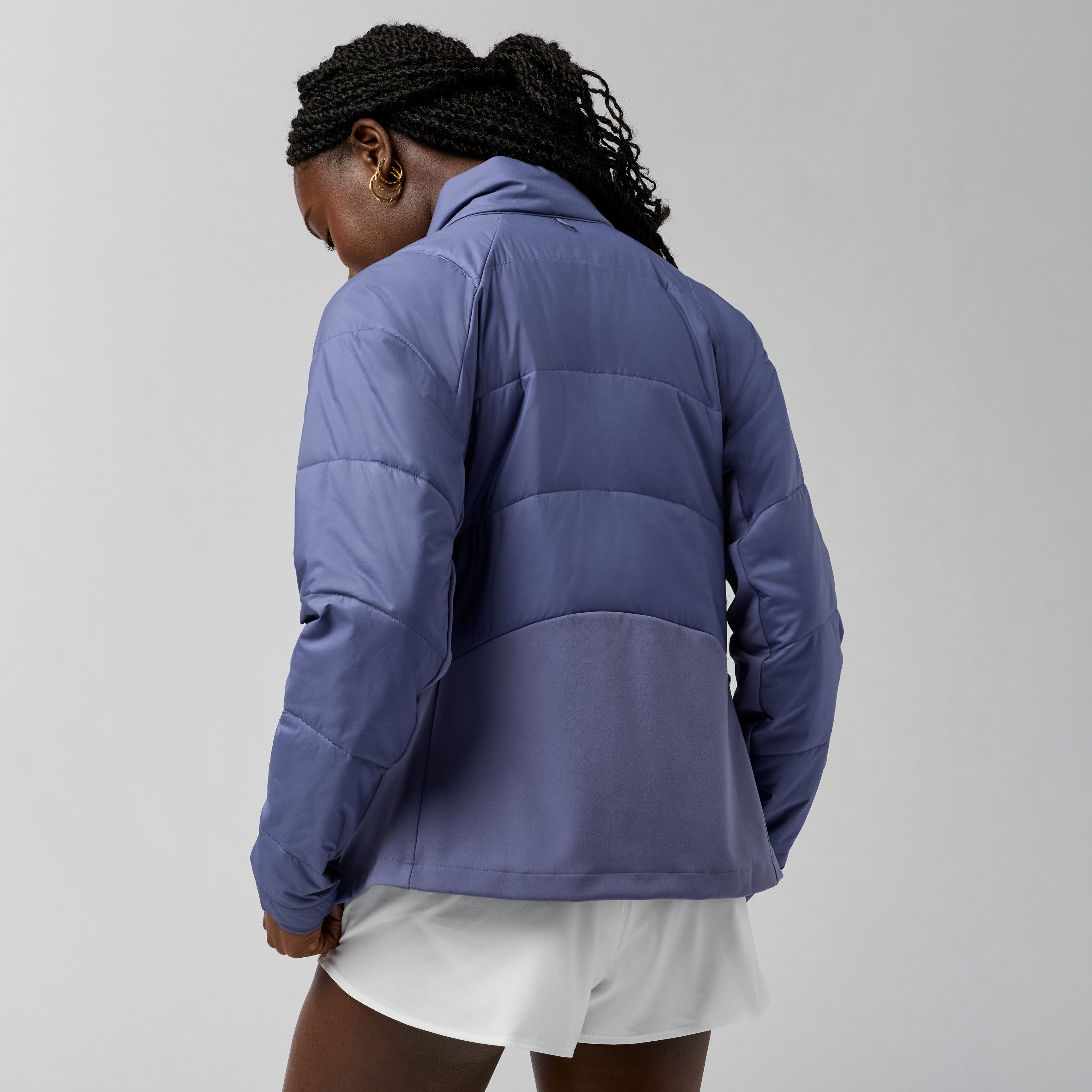 BROOKS WOMEN'S SHIELD HYBRID JACKET 3.0 - NIGHTSHADOW