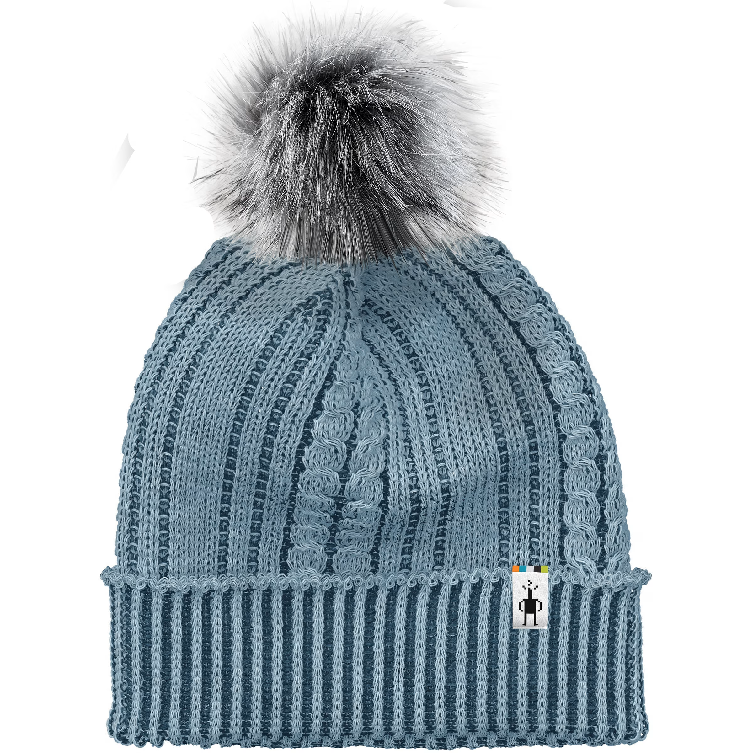 SMARTWOOL SKI TOWN HAT - L95 WINTER SKY 