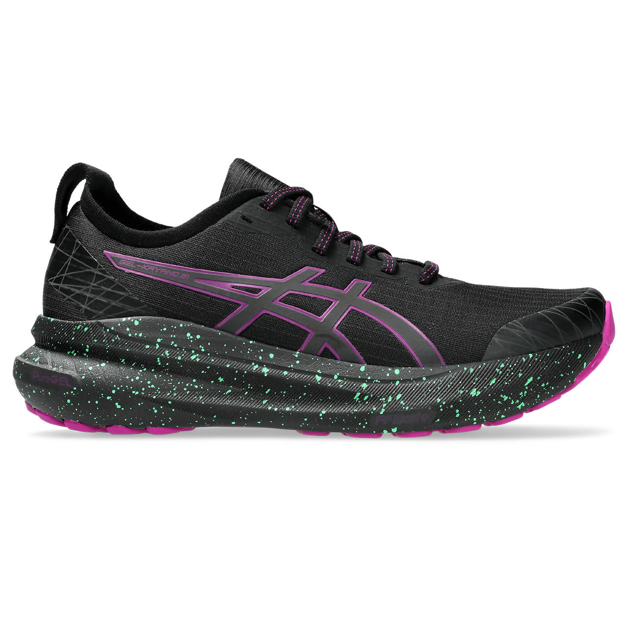 ASICS WOMEN'S KAYANO 31 LITE SHOW - B - 001 LITE-SHOW/PURPLE SPECTRUM 5.0