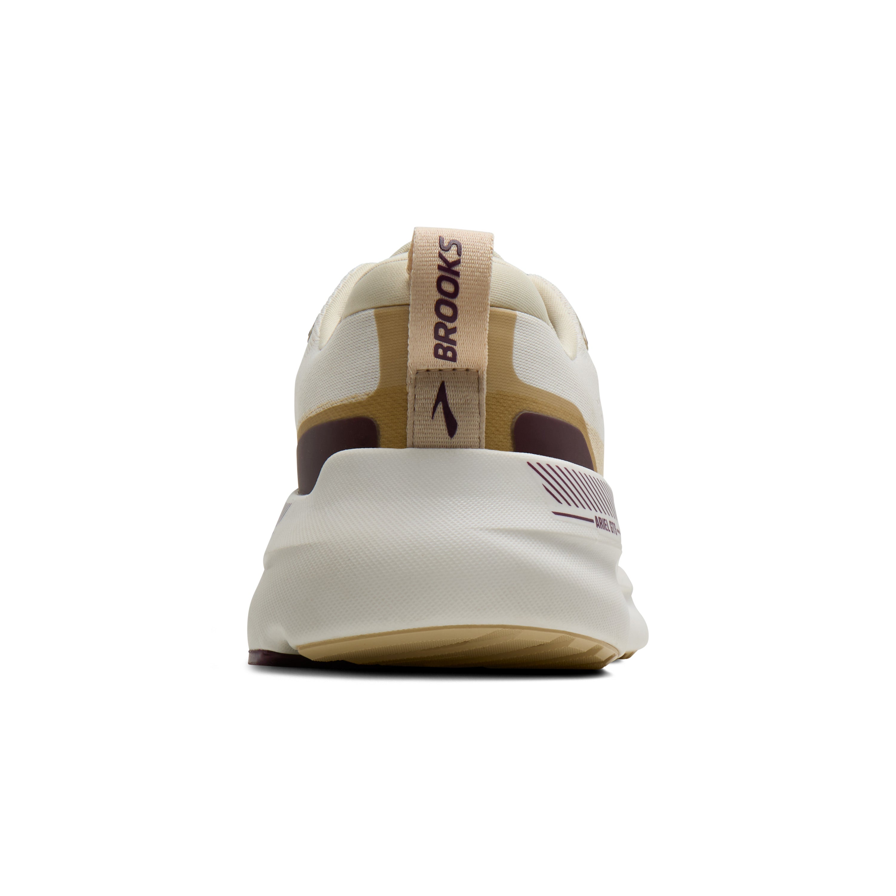 BROOKS WOMEN'S ARIEL GTS 26 - WIDE D - COCONUT/SAND/POTENT PURPLE
