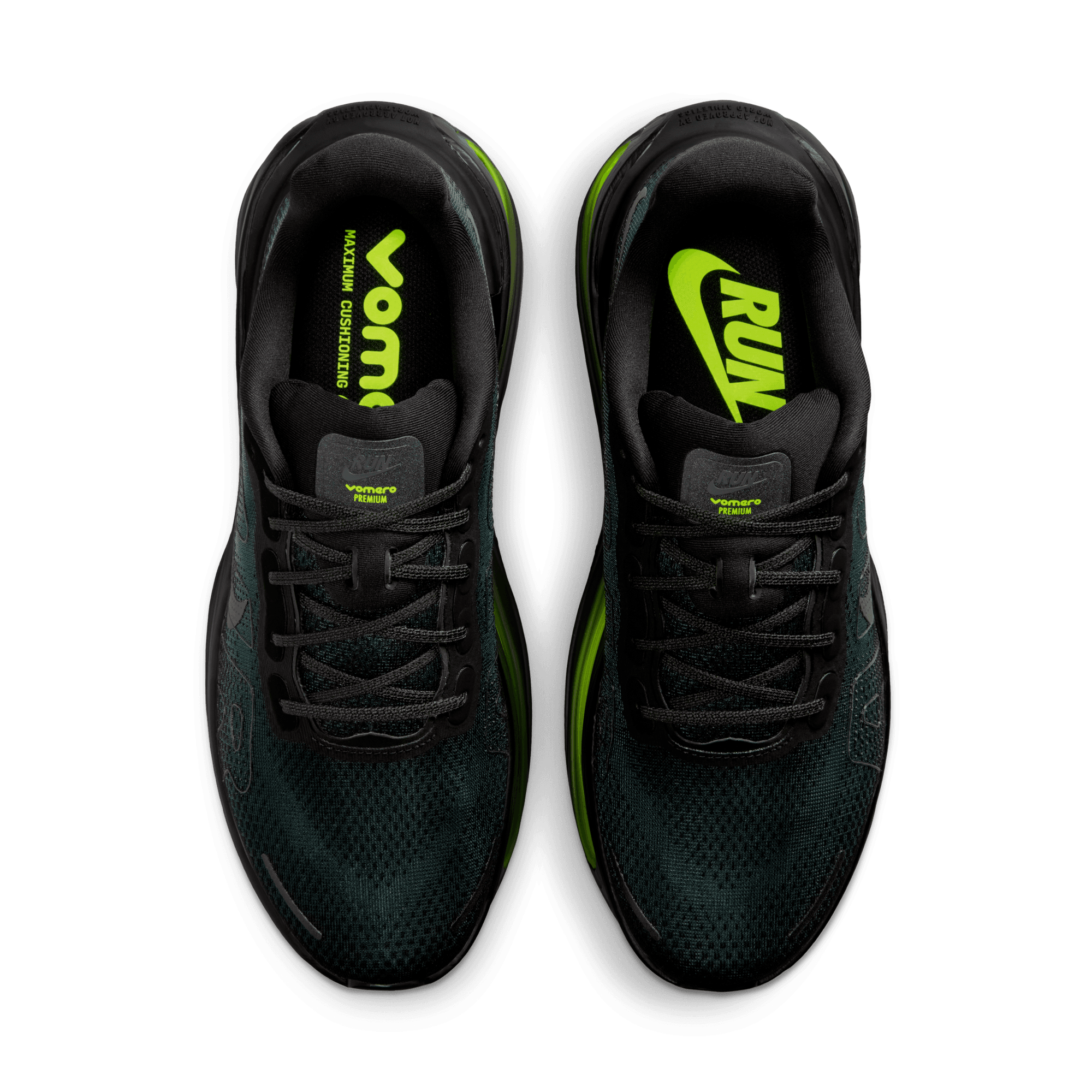 NIKE MEN'S VOMERO PREMIUM - D - BLACK/IRON GREY