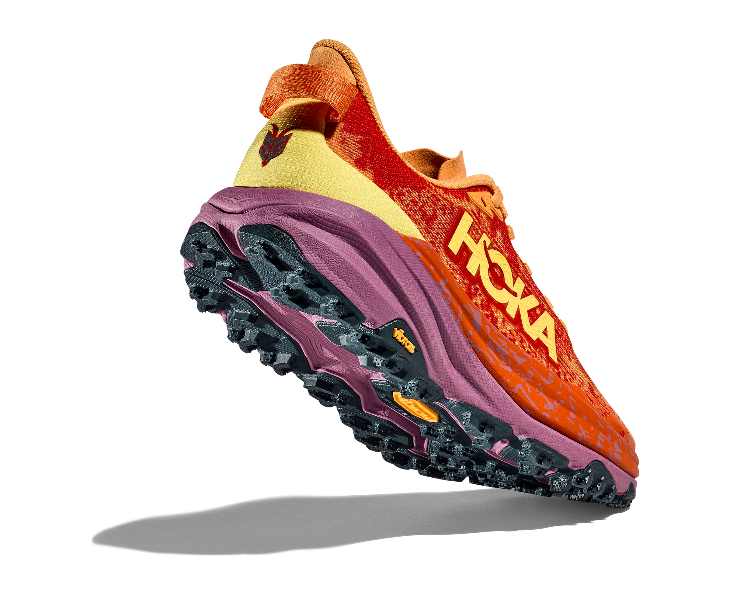 HOKA MEN'S SPEEDGOAT 6 - D - SRBT SHERBET/BEET ROOM 