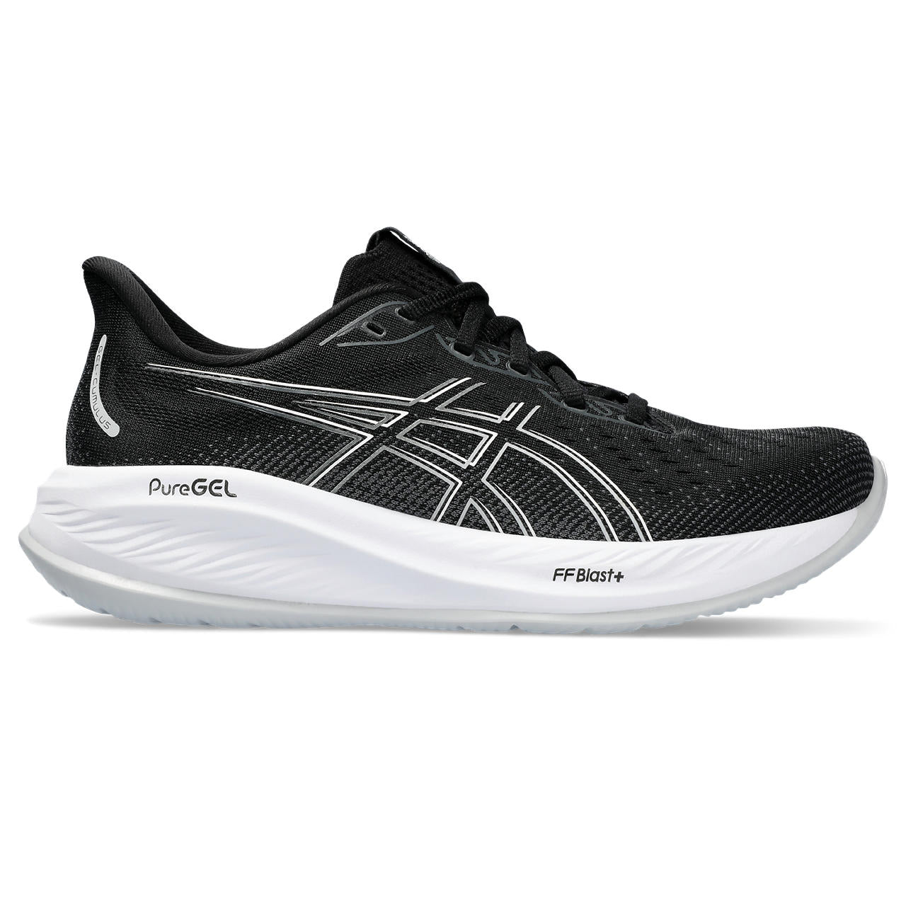 ASICS WOMEN'S CUMULUS 26 - B - 002 BLACK/CONCRETE 5.0