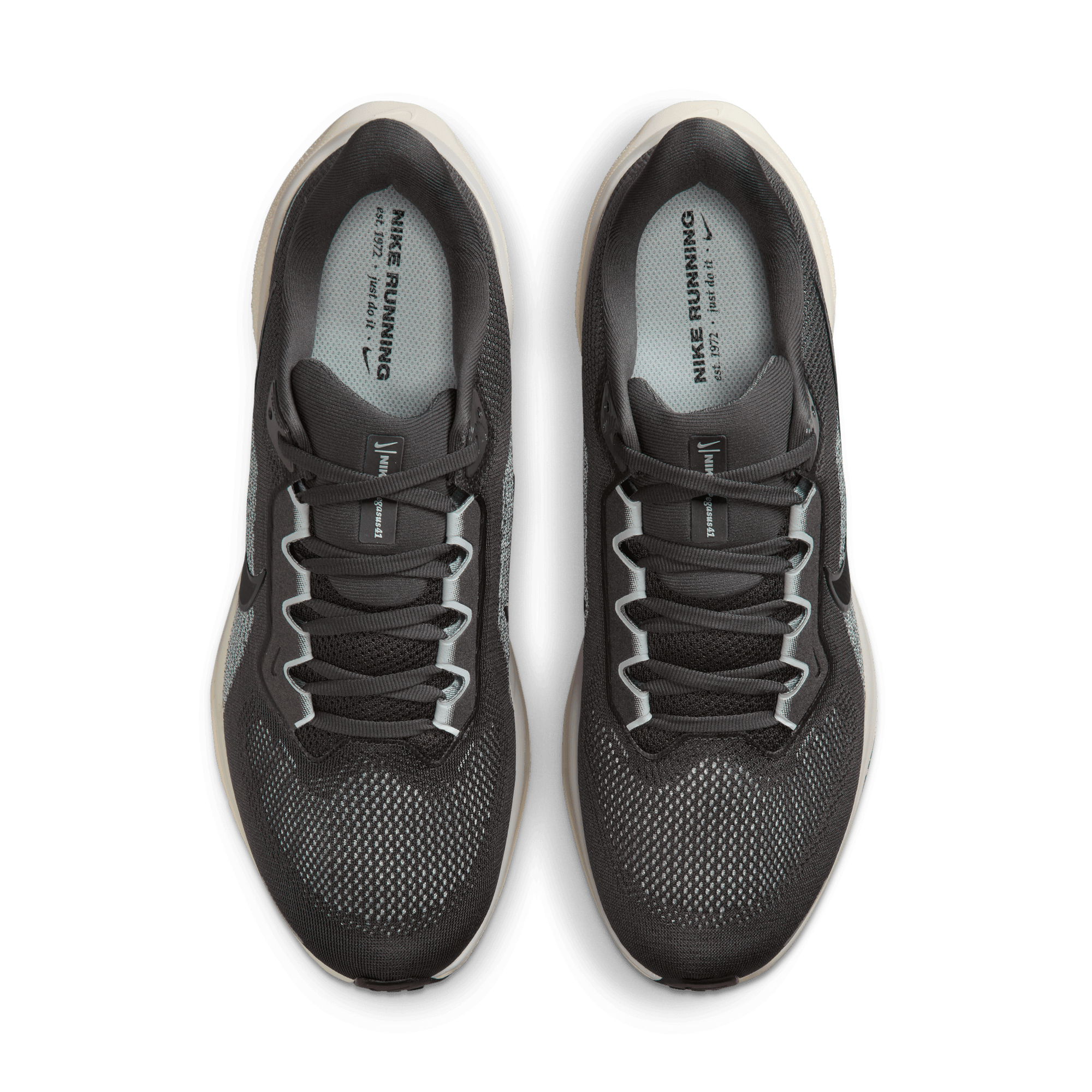 NIKE MEN'S PEGASUS 41 - D - MEDIUM ASH/BLACK