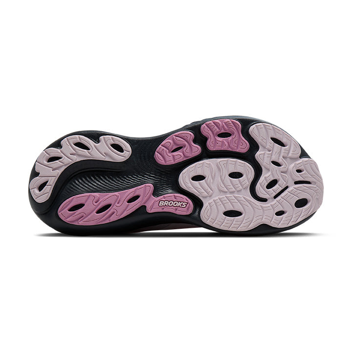 BROOKS WOMEN'S ADRENALINE GTS 25 - B - MAUVE/EBONY/PINK
