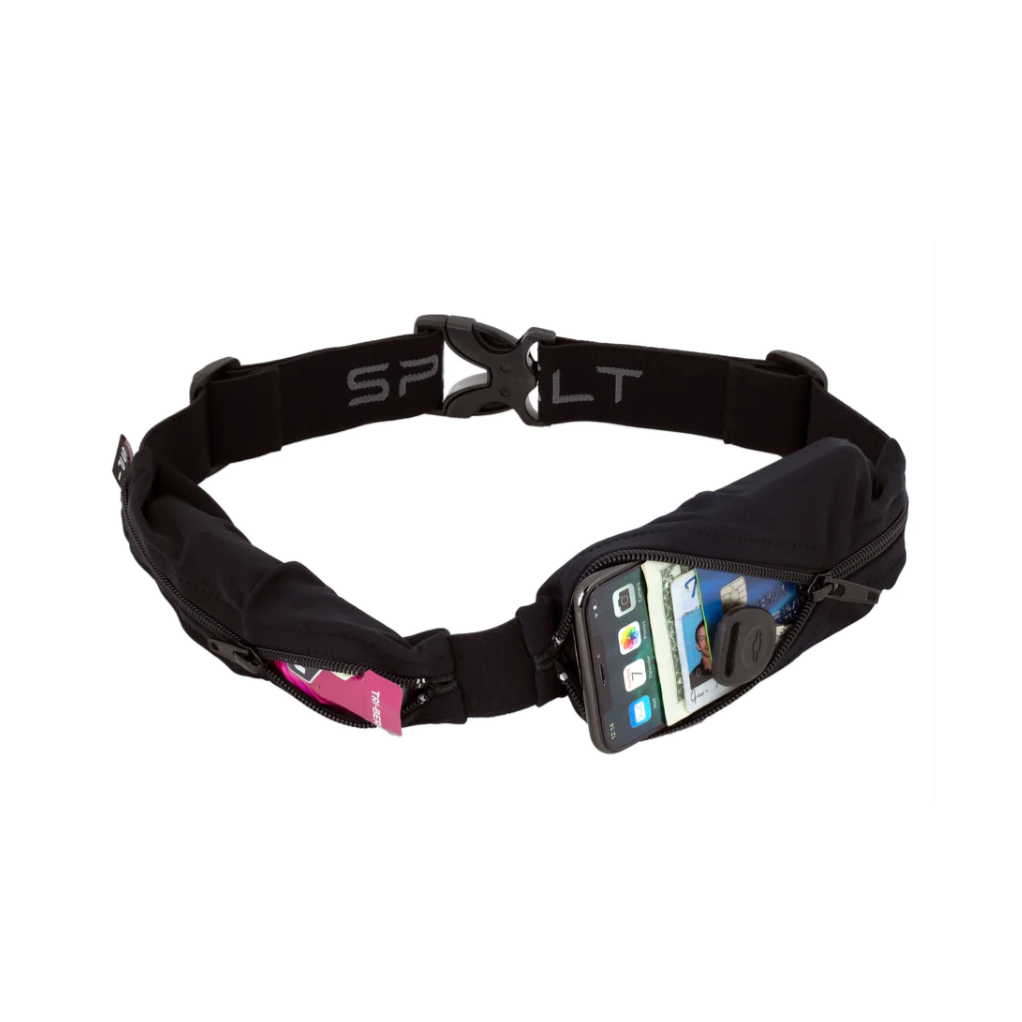 SPIBELT SPIBELT DUAL POCKET PRO BLACK