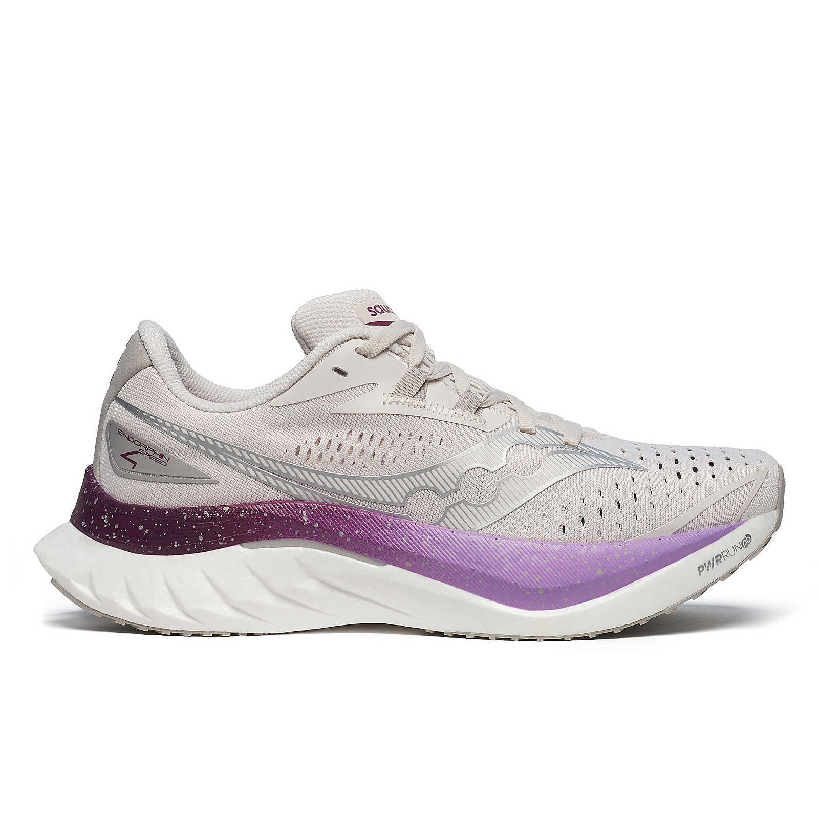 SAUCONY WOMEN'S ENDORPHIN SPEED 4 - B - 210 MOON/PLUM 5.0