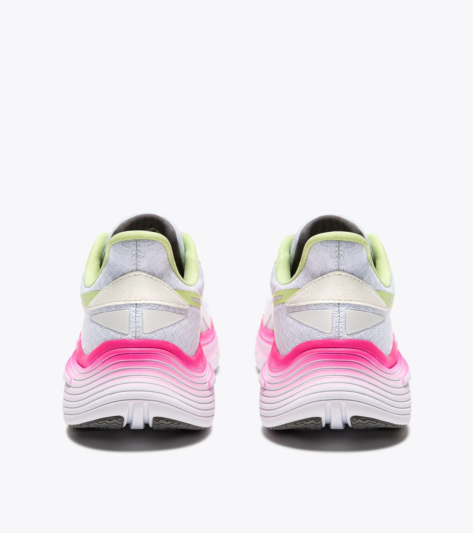 DIADORA WOMEN'S EQUIPE NUCLEO - B - WHITE/PINK FLUO/SHADOW LIME 