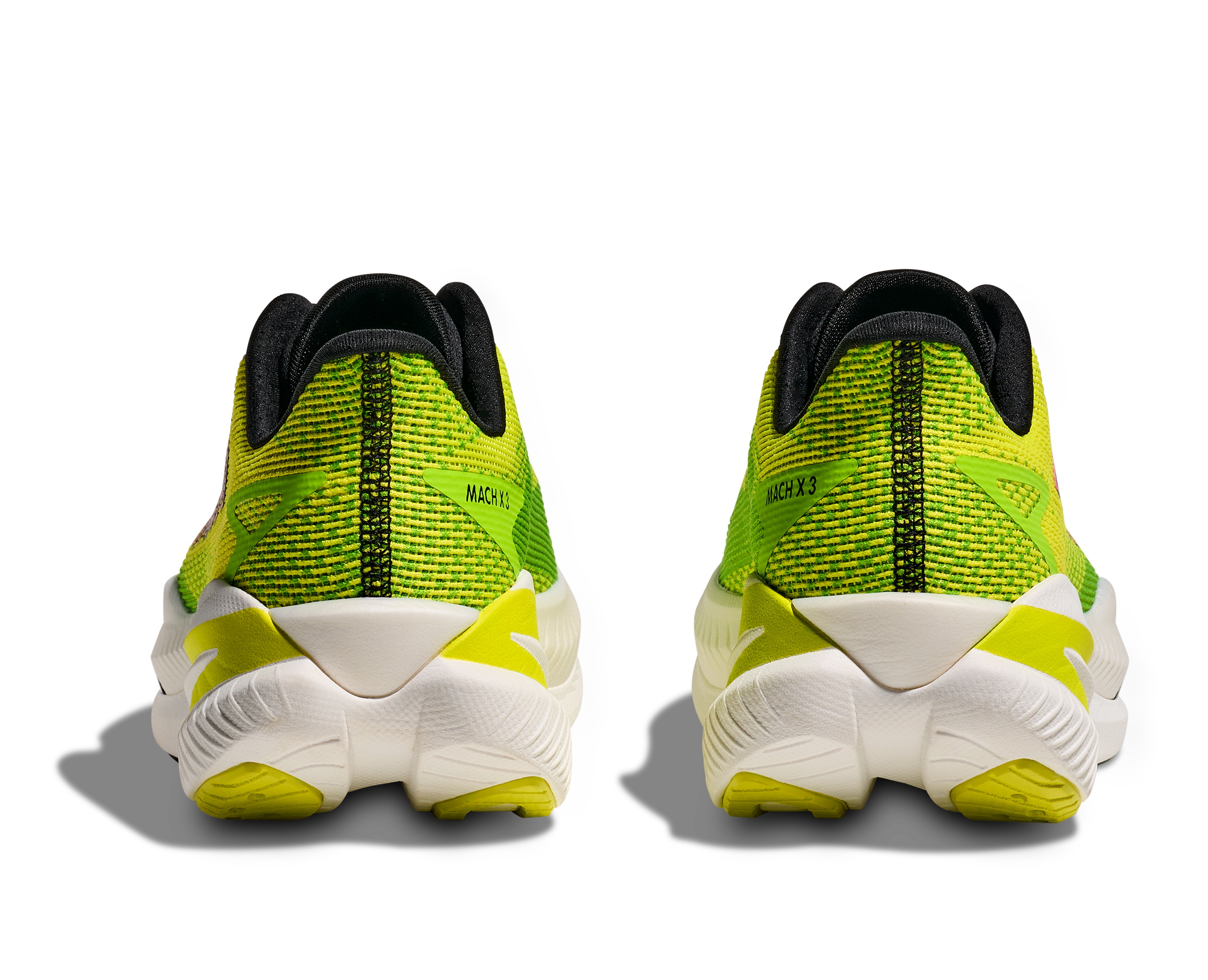 HOKA MEN'S MACH X 3 - D - NEON HOKA CITRUS/NEON LIME