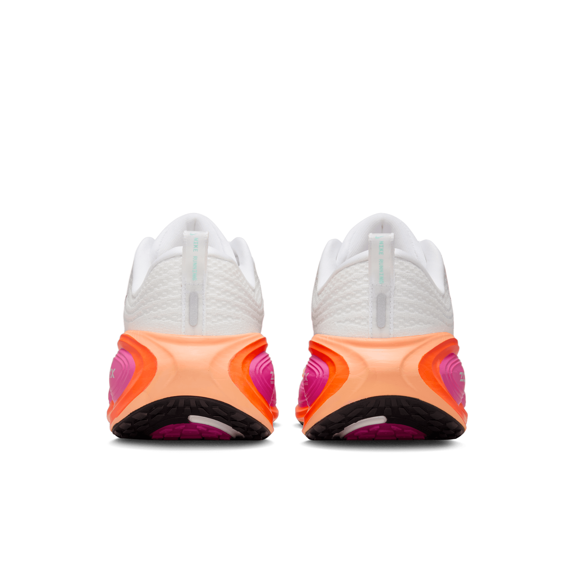 NIKE WOMEN'S VOMERO PLUS - B - WHITE/FIRE PINK/HYPER CRIMSON