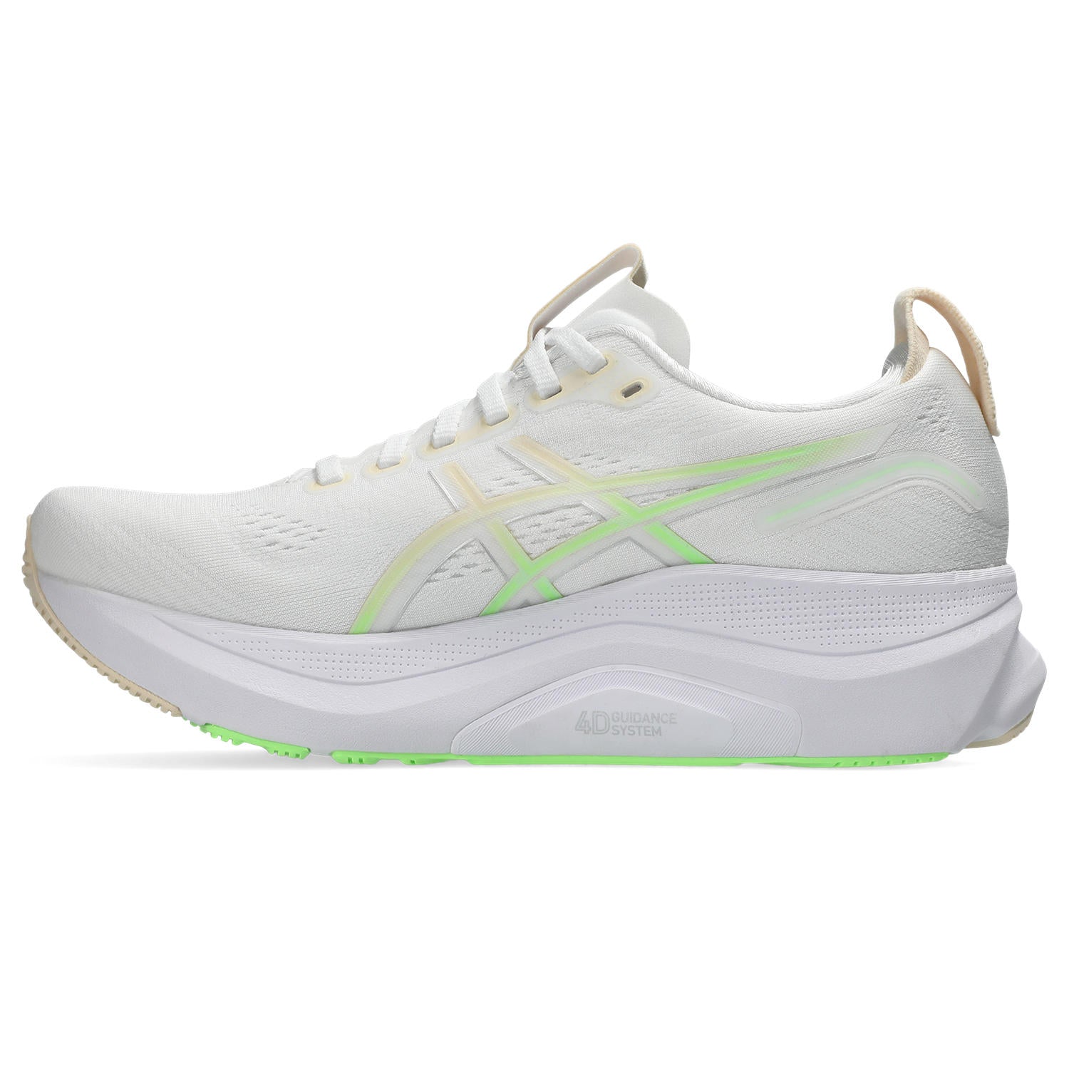 ASICS WOMEN'S KAYANO 32 - B - WHITE/SEA SHELL