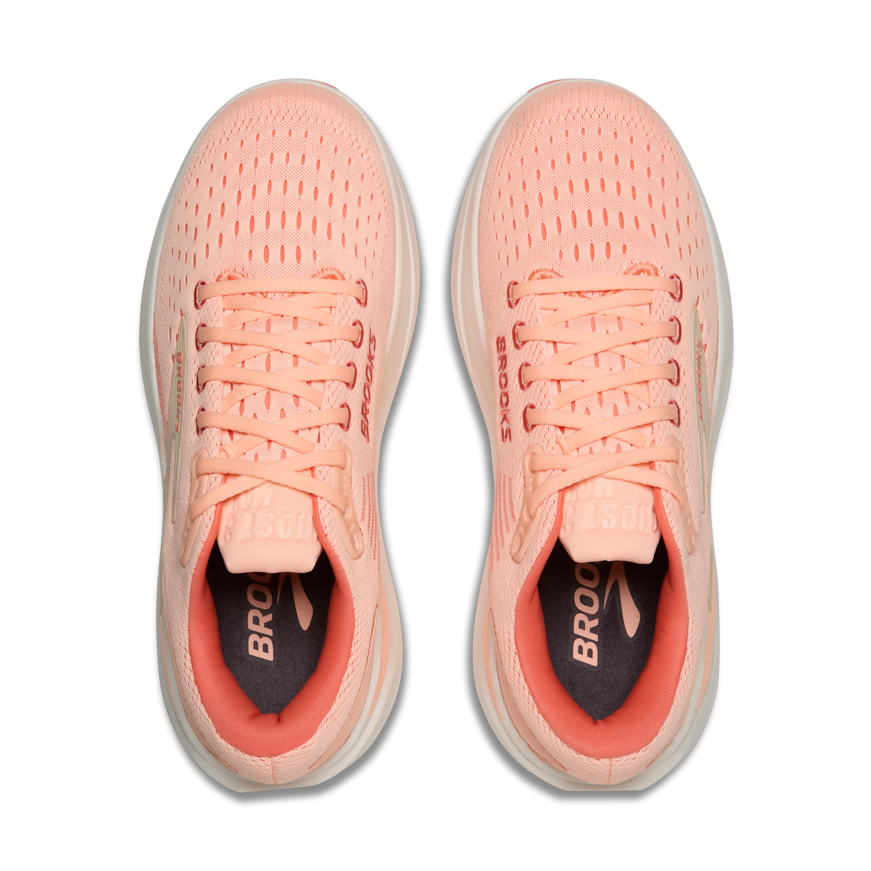 BROOKS WOMEN'S GHOST MAX 3 - B - PEACH/SAND/COCONUT