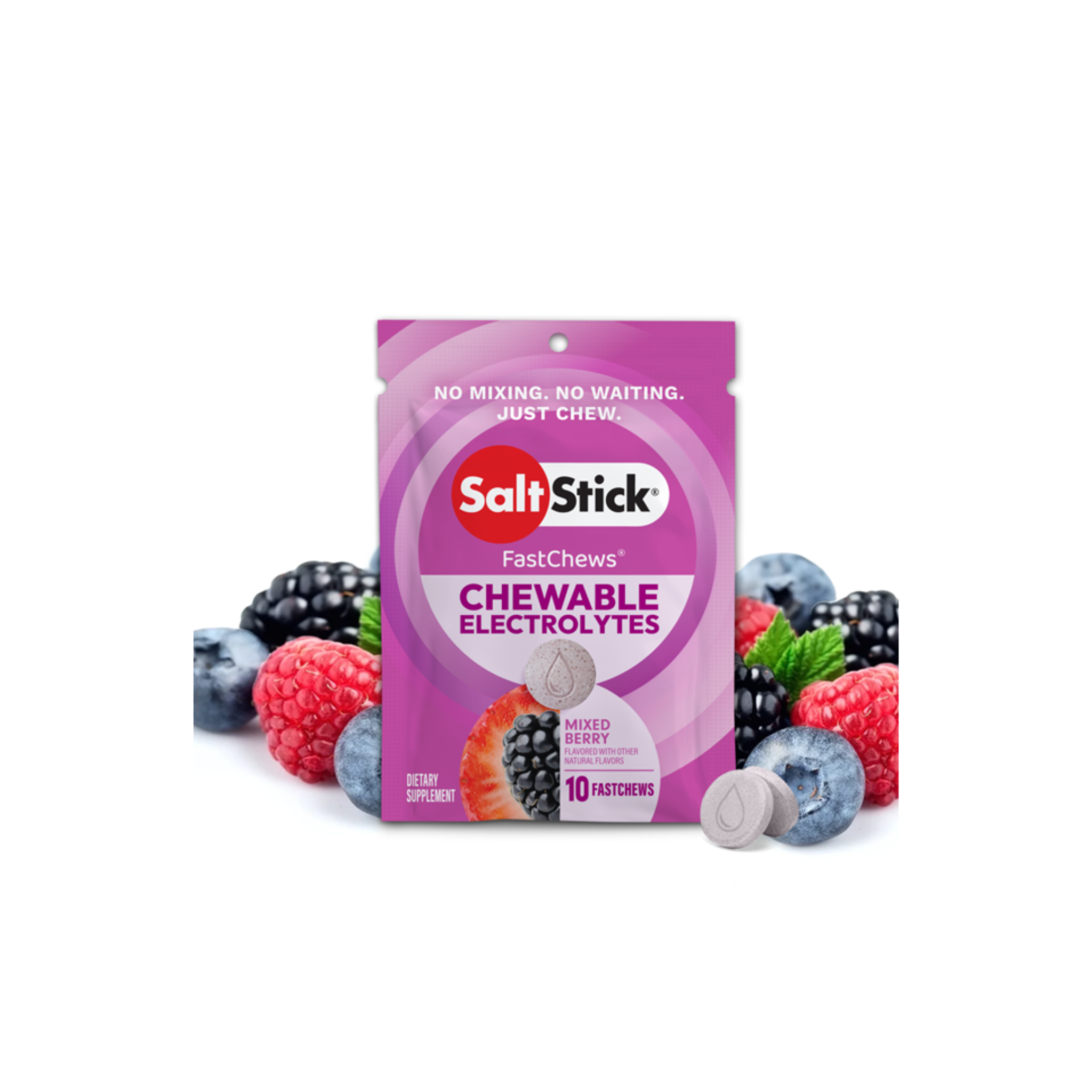 SALTSTICK SALTSTICK FASTCHEWS - 10 COUNT MIXED BERRY