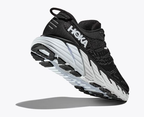 HOKA MEN'S GAVIOTA 4 - D - BWHT BLACK/WHITE - 13.0 