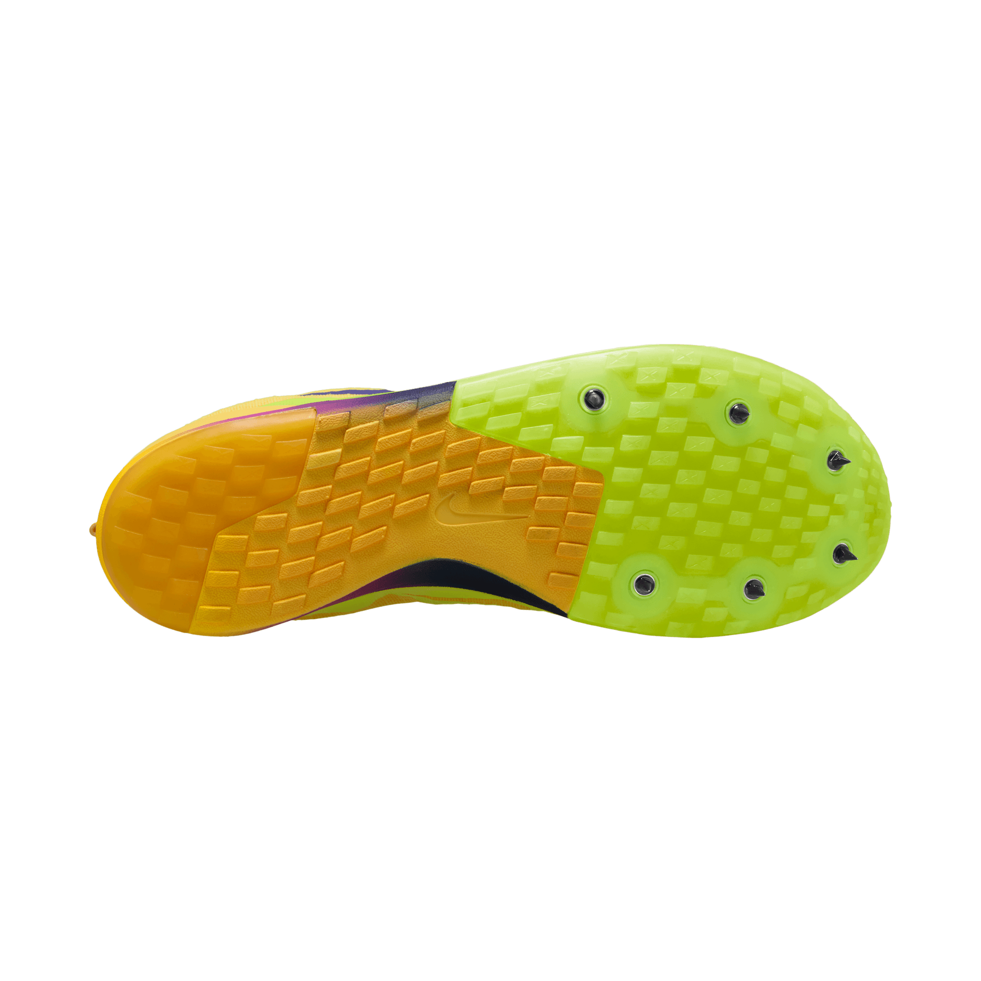 NIKE ZOOM RIVAL XC 7 - D - CITRON PULSE/INDIGO BURST
