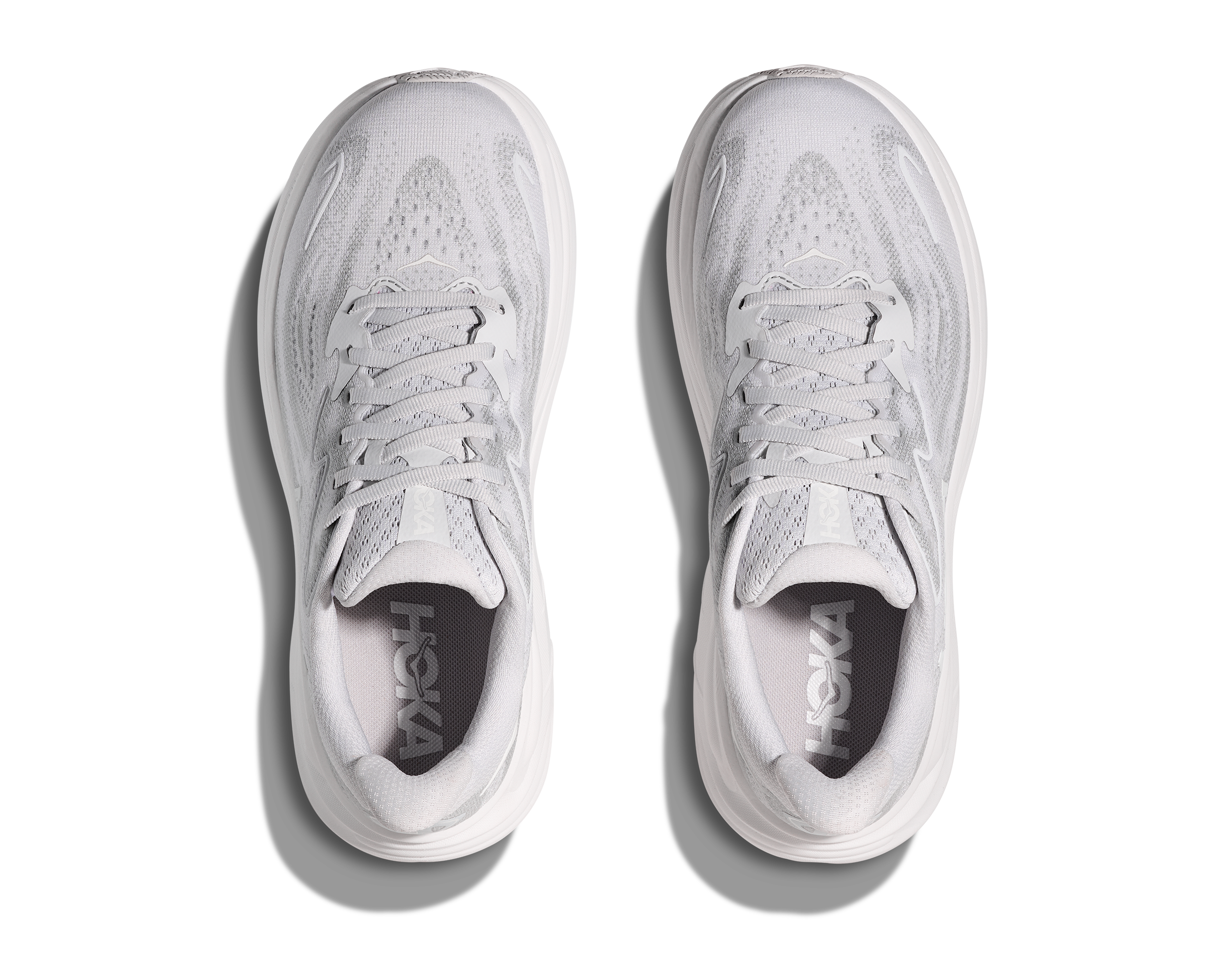 HOKA WOMEN'S CLIFTON 10 - WIDE D - COSMIC GREY/STARDUST