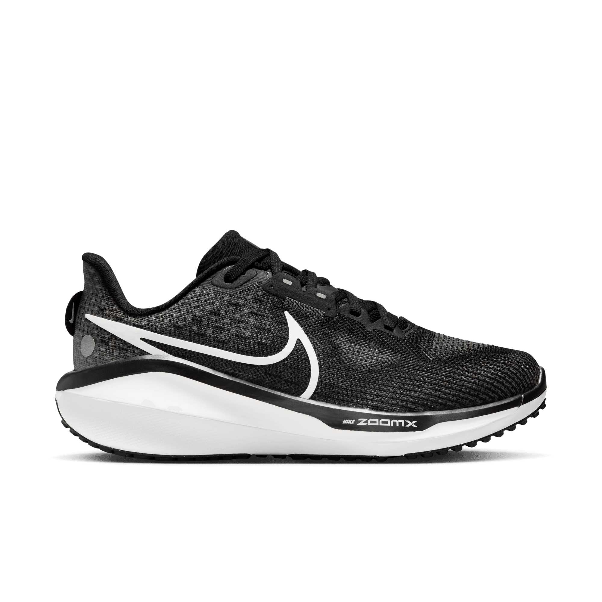 NIKE WOMEN'S VOMERO 17 - B - 001 BLACK/WHITE - 9.0 