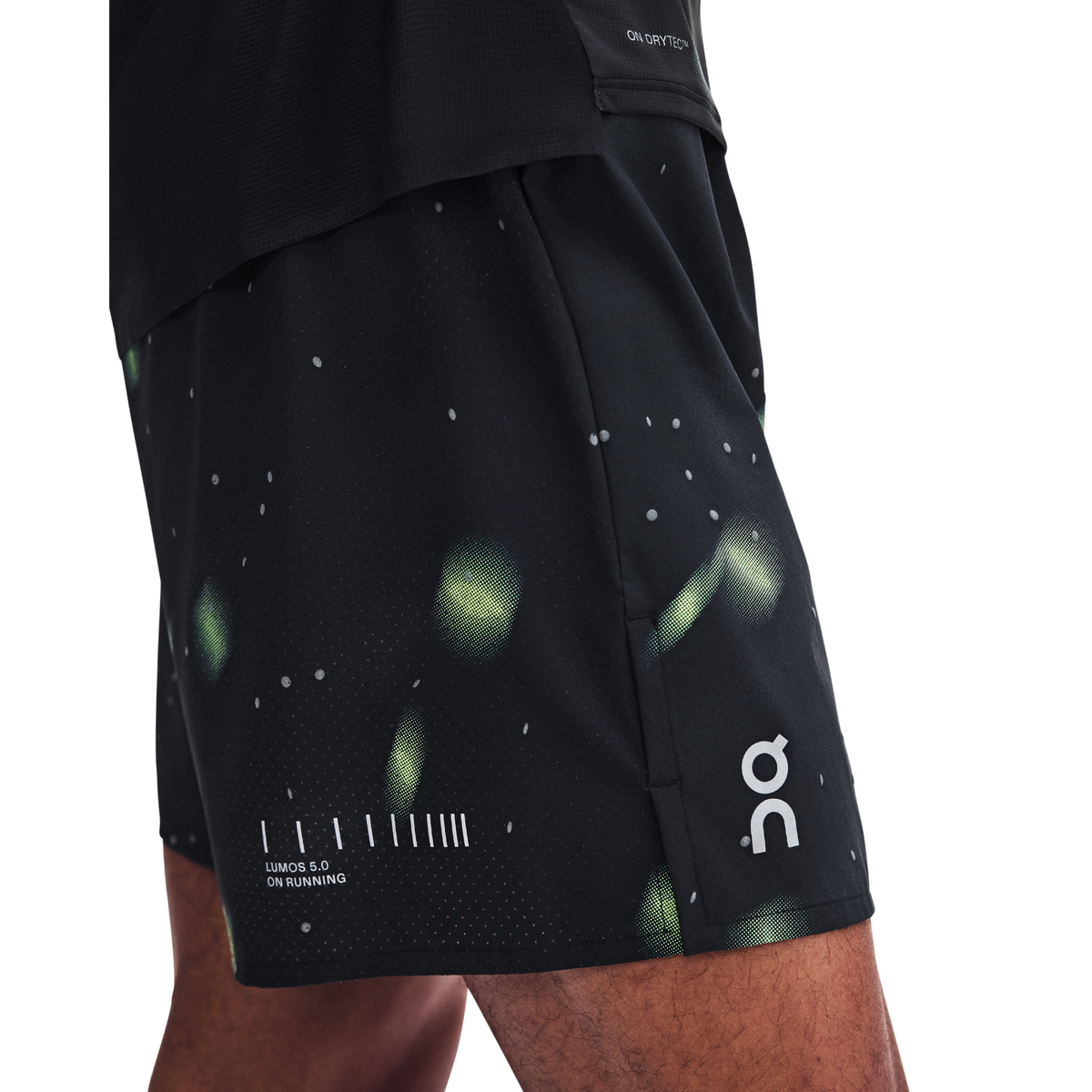 MEN'S PERFORMANCE SHORTS 2 LUMOS - BLACK
