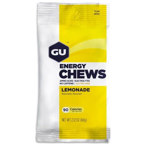 GU SPORTS GU ENERGY CHEWS PACK LEMONADE