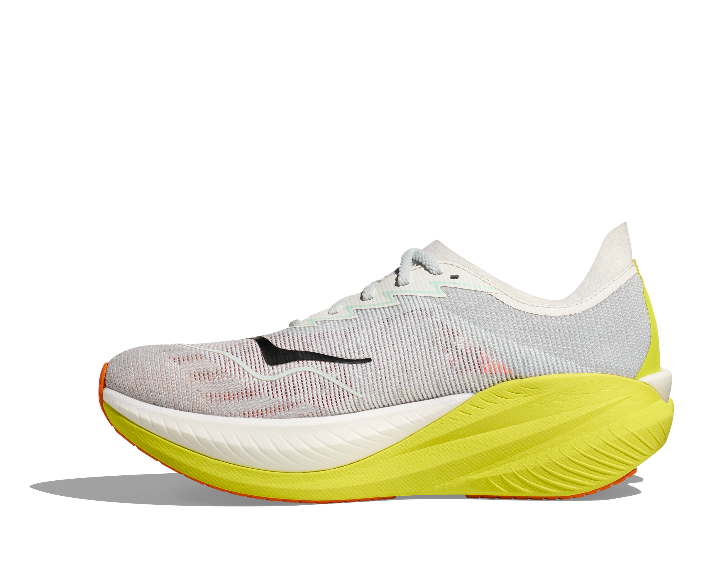 HOKA MEN'S MACH X 2 - D - FCT FROST/CITRUS 