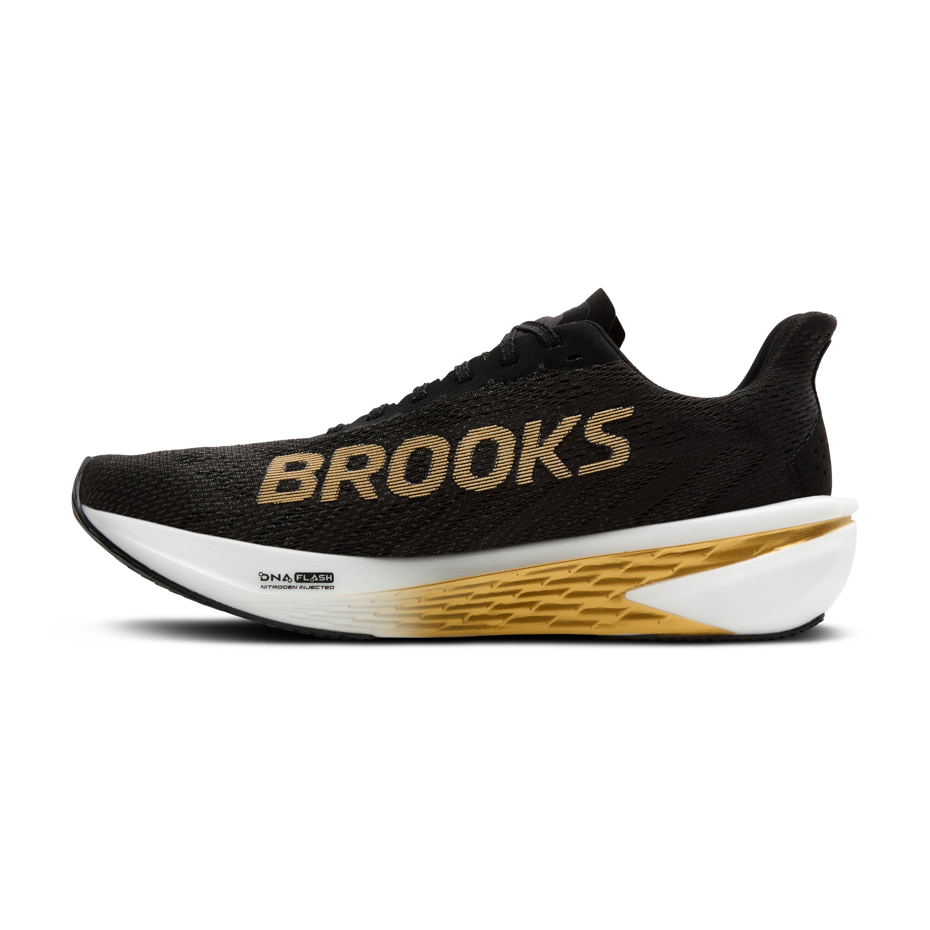 BROOKS MEN'S HYPERION 2 - D - 098 BLACK/GOLD/PINK