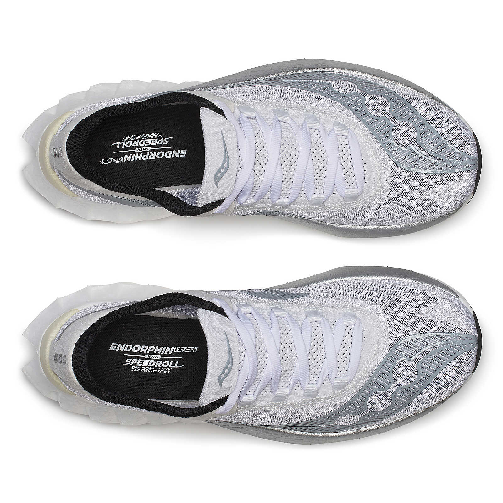 SAUCONY WOMEN'S ENDORPHIN PRO 4 - B - 201 WHITE/SILVER 