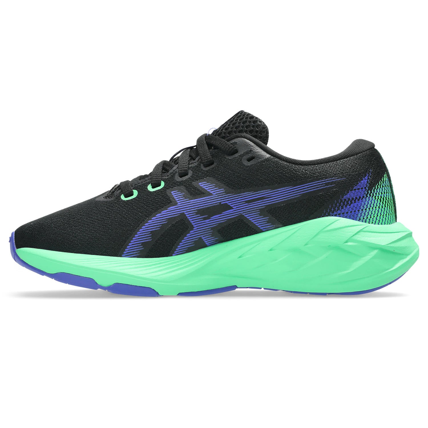 ASICS NOVABLAST 5 GRADE SCHOOL - BLACK/COBALT BURST