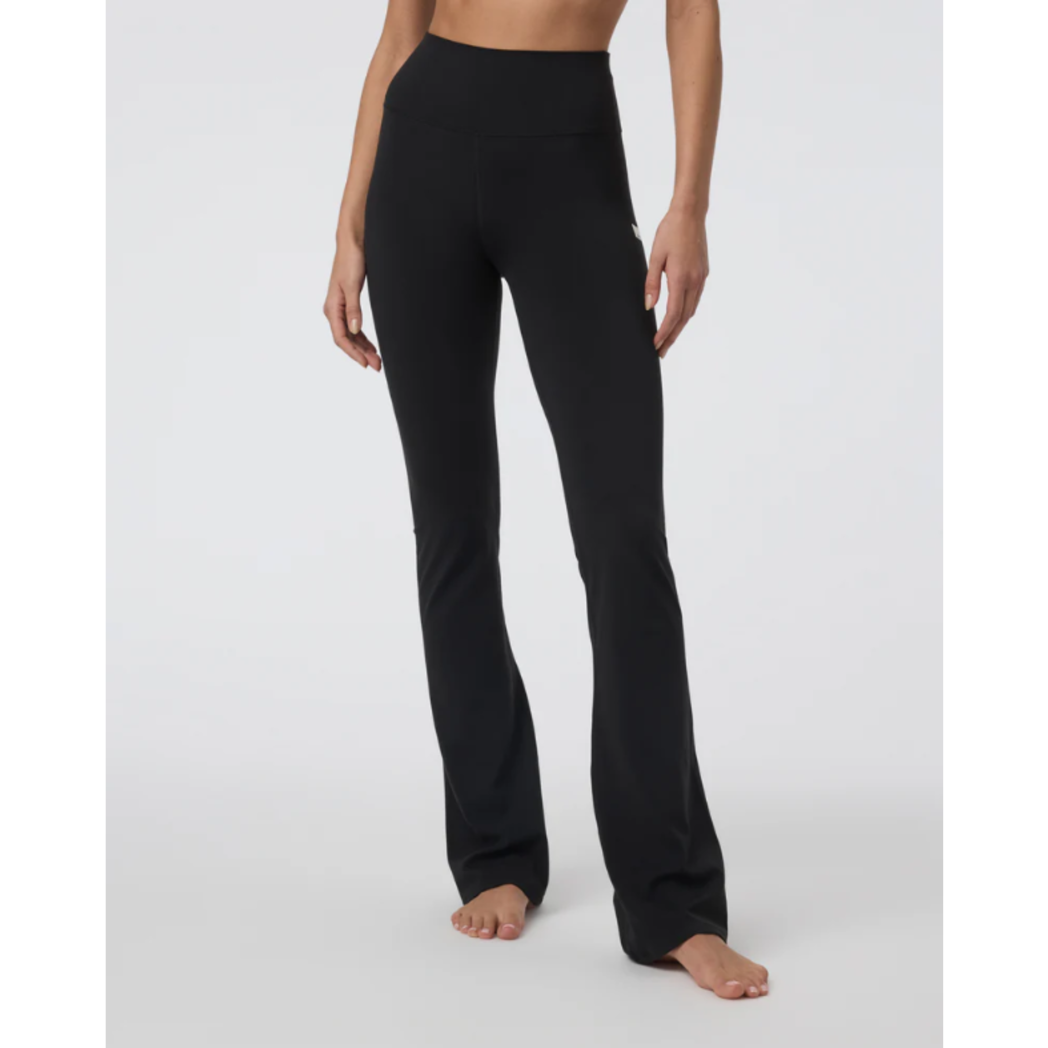 VUORI WOMEN'S ALLTHEFEELS™ SLIM FLARE LEGGING - BLACK XS