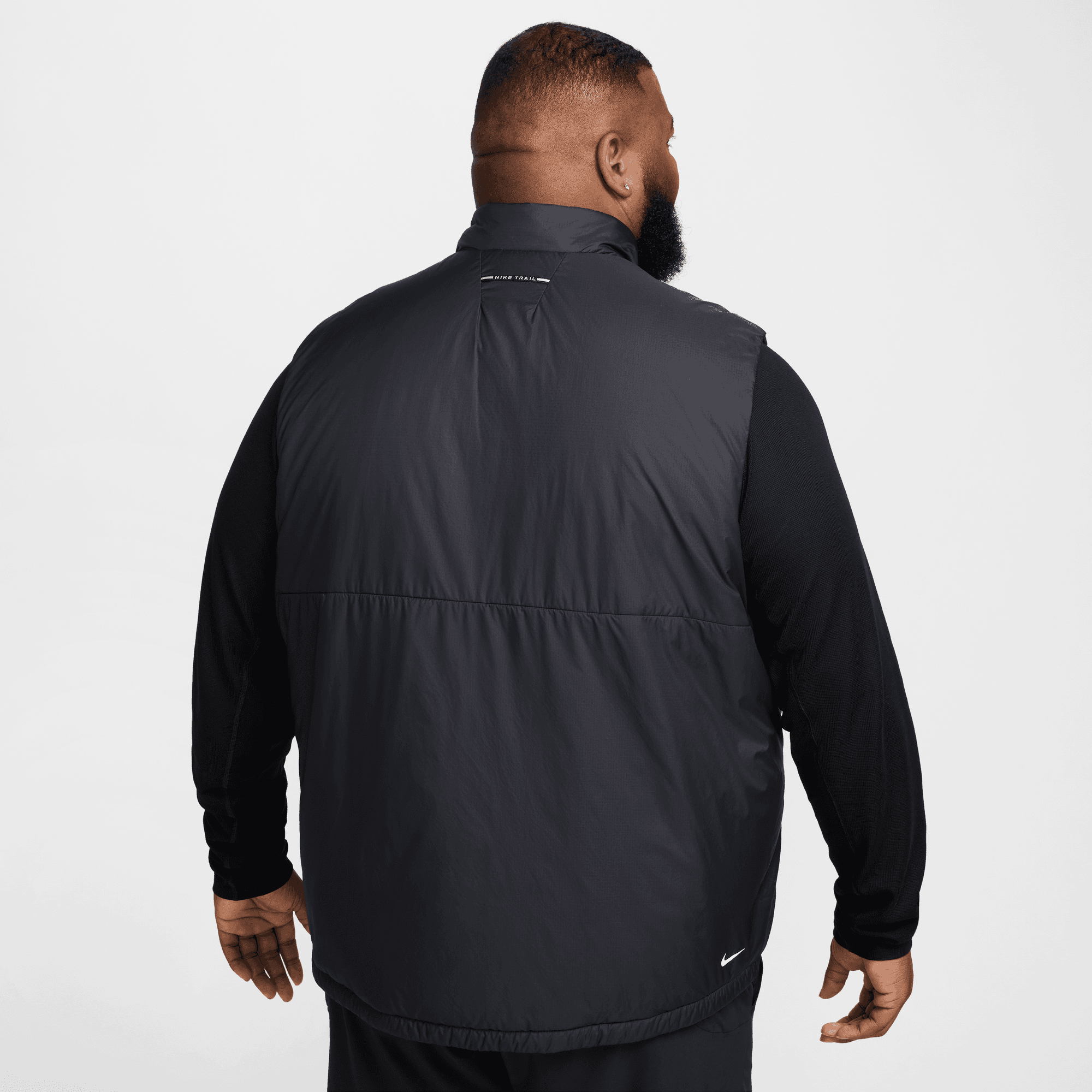 MEN'S TRAIL PRIMALOFT® THERMA-FIT VEST BLACK - Main Image