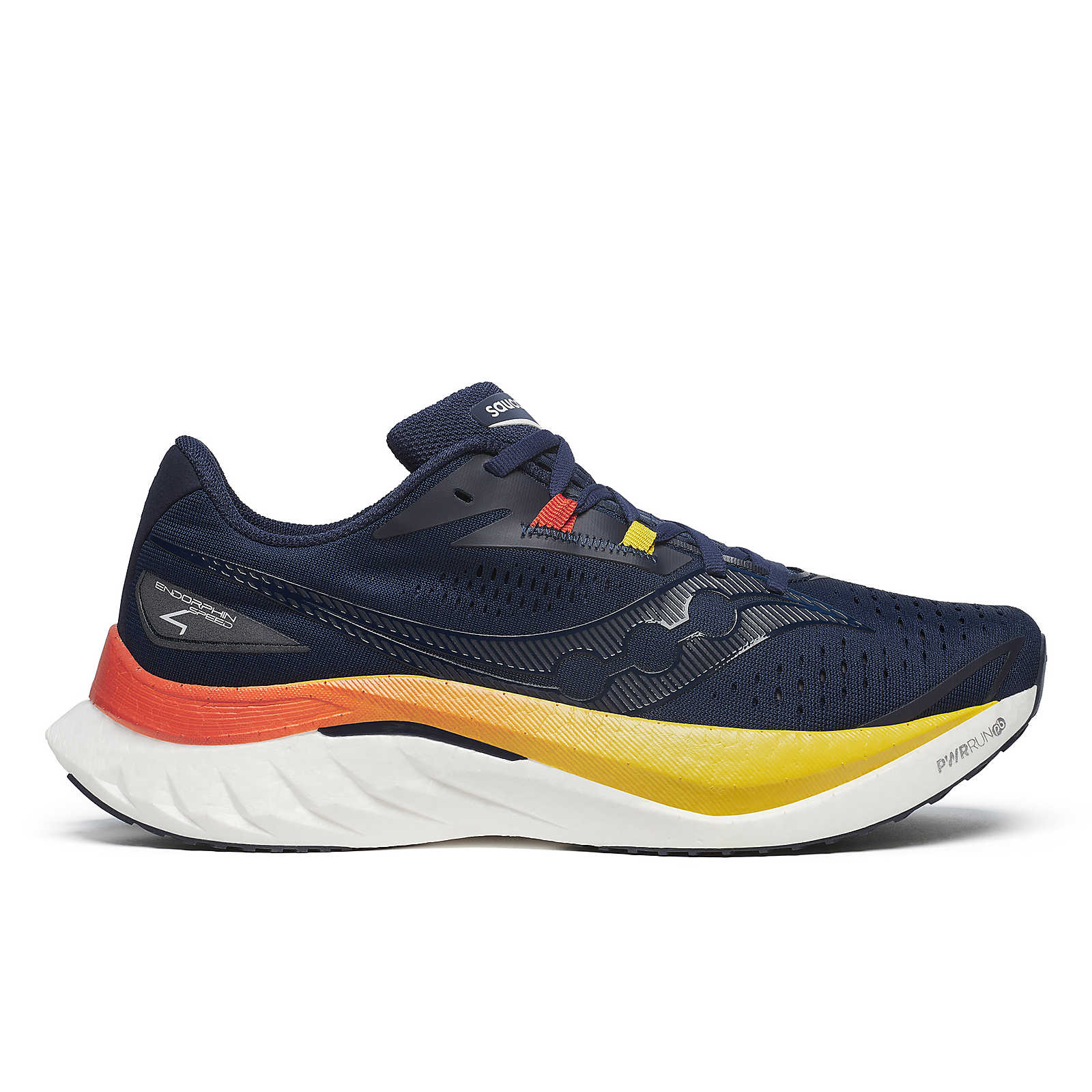 SAUCONY MEN'S ENDORPHIN SPEED 4 - D - 211 NAVY/SPICE 7.0