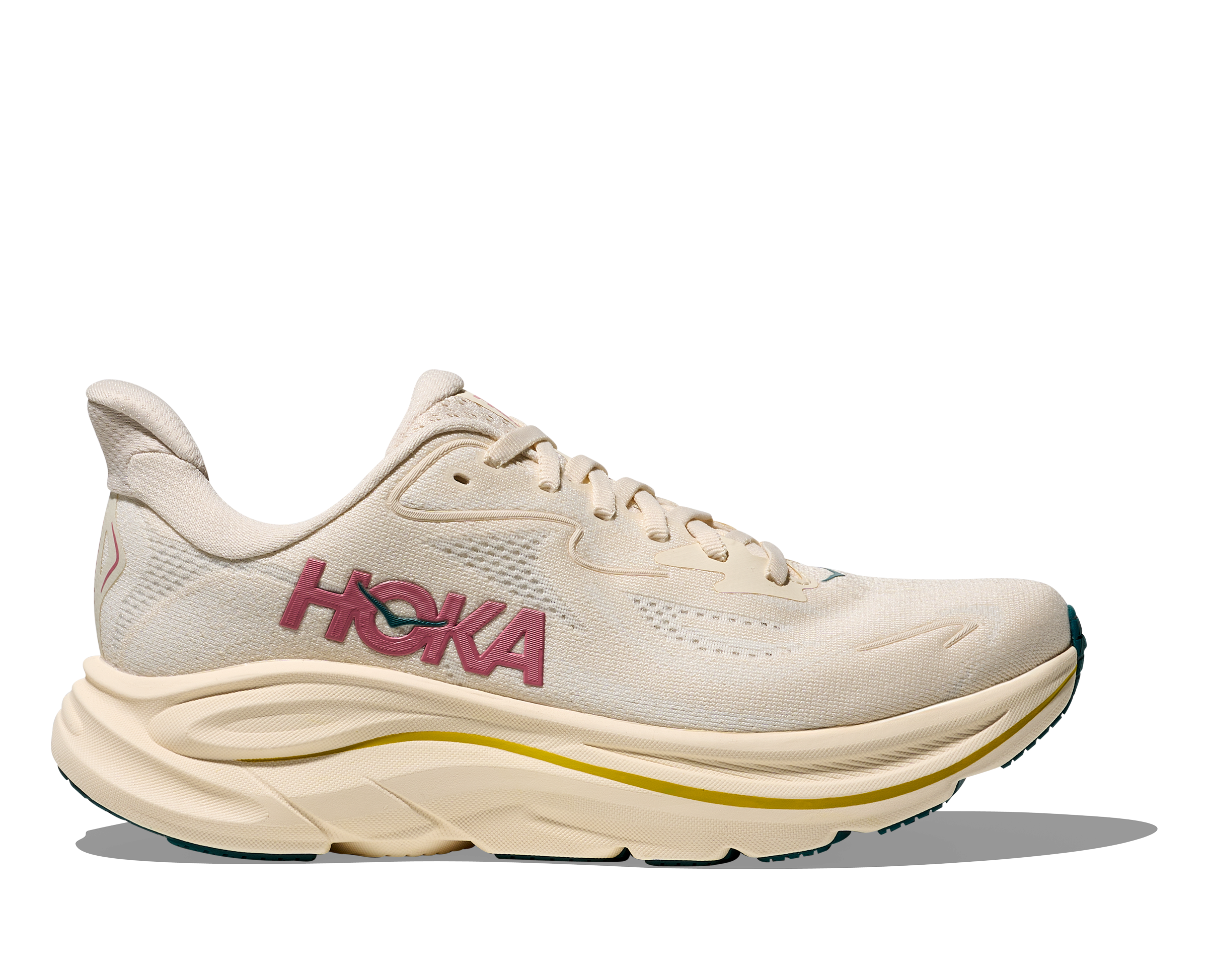 HOKA WOMEN'S CLIFTON 10 - WIDE D - BIRCH/ALABASTER 5.0