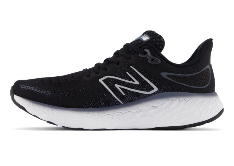 NEW BALANCE MEN'S 1080 V12 - NARROW B - B12 BLACK/THUNDER/WHITE 