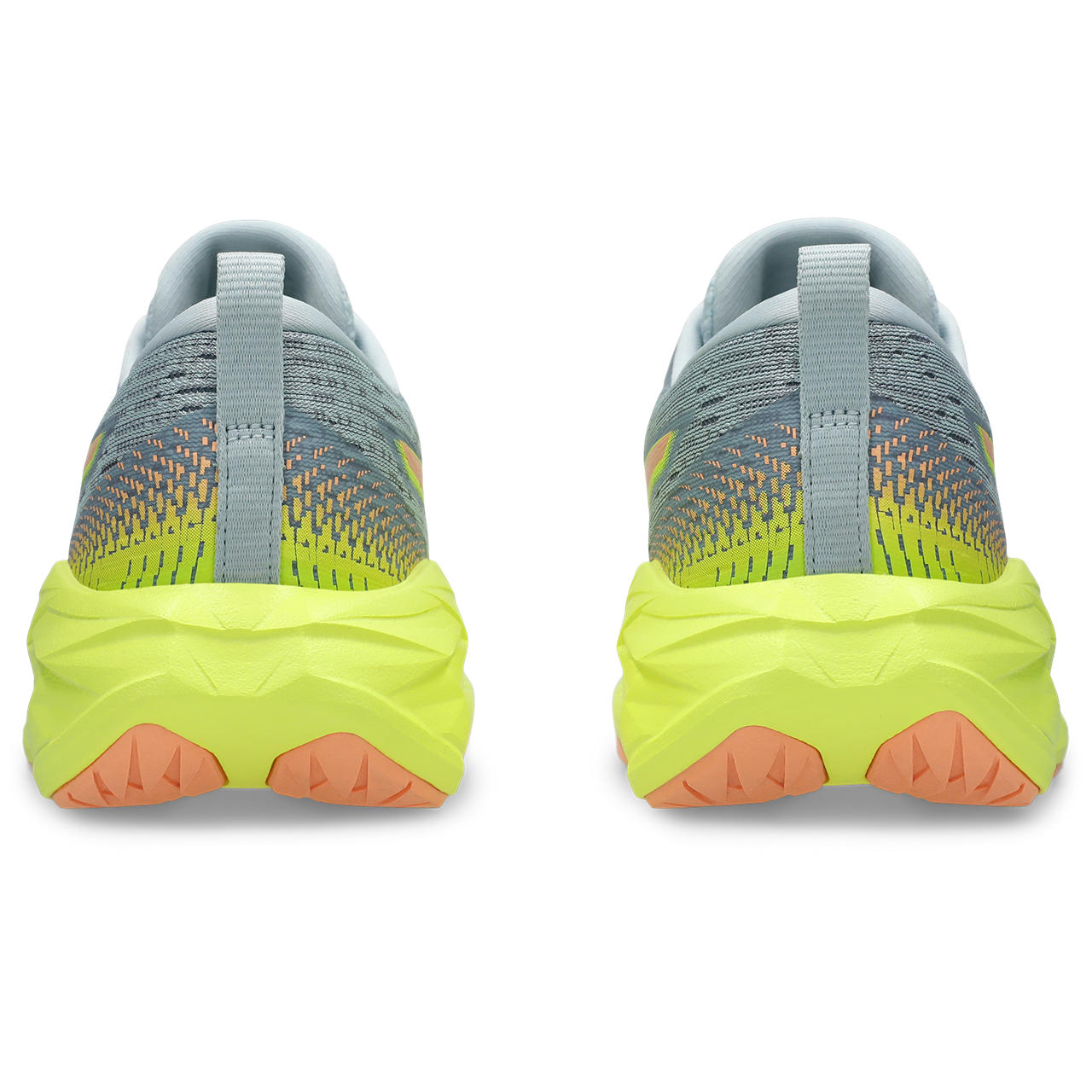 ASICS NOVABLAST 4 GRADE SCHOOL - 020 COOL GREY/BRIGHT SUNSTONE 