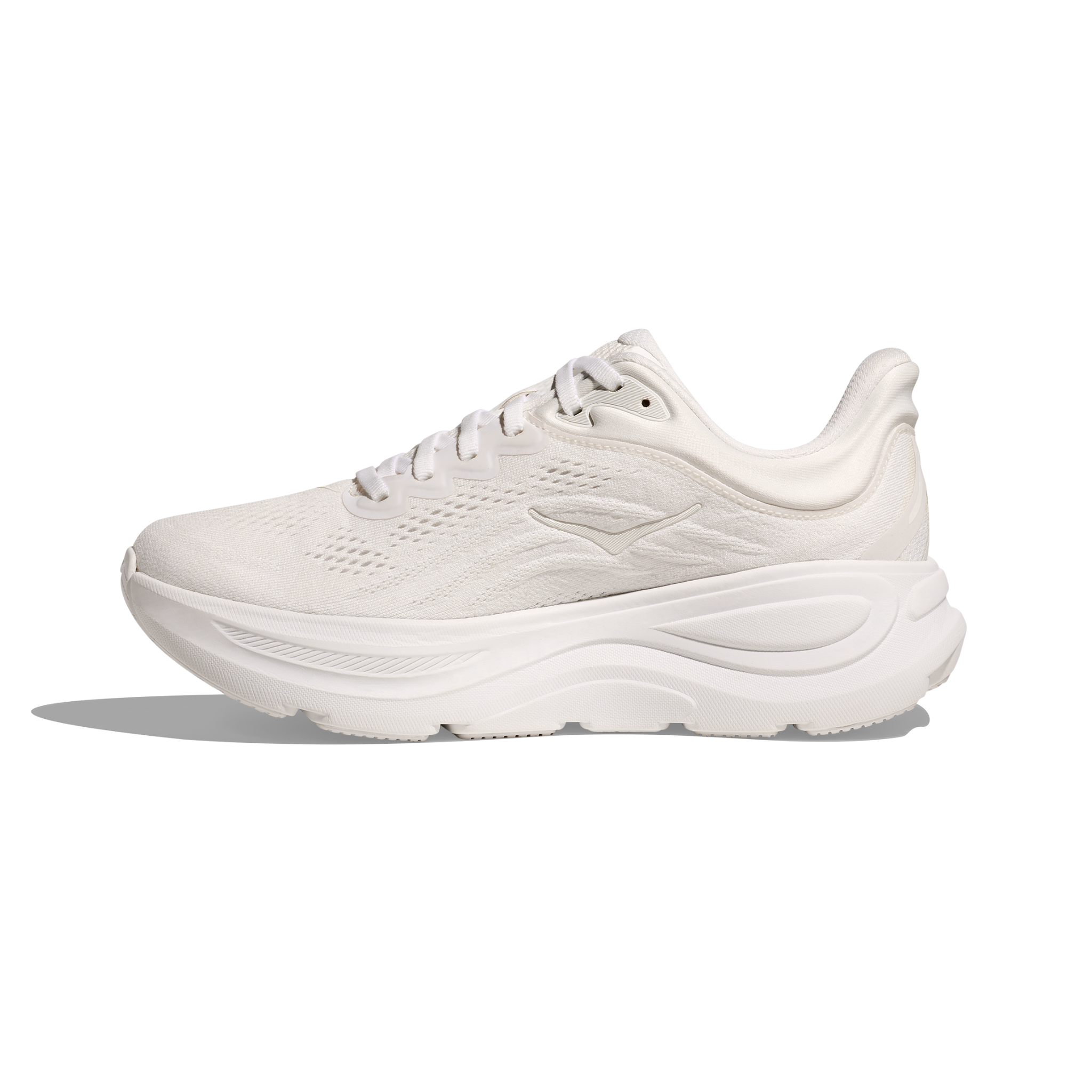 HOKA WOMEN'S BONDI 9 - B - WHITE/WHITE - SIZE 8.0