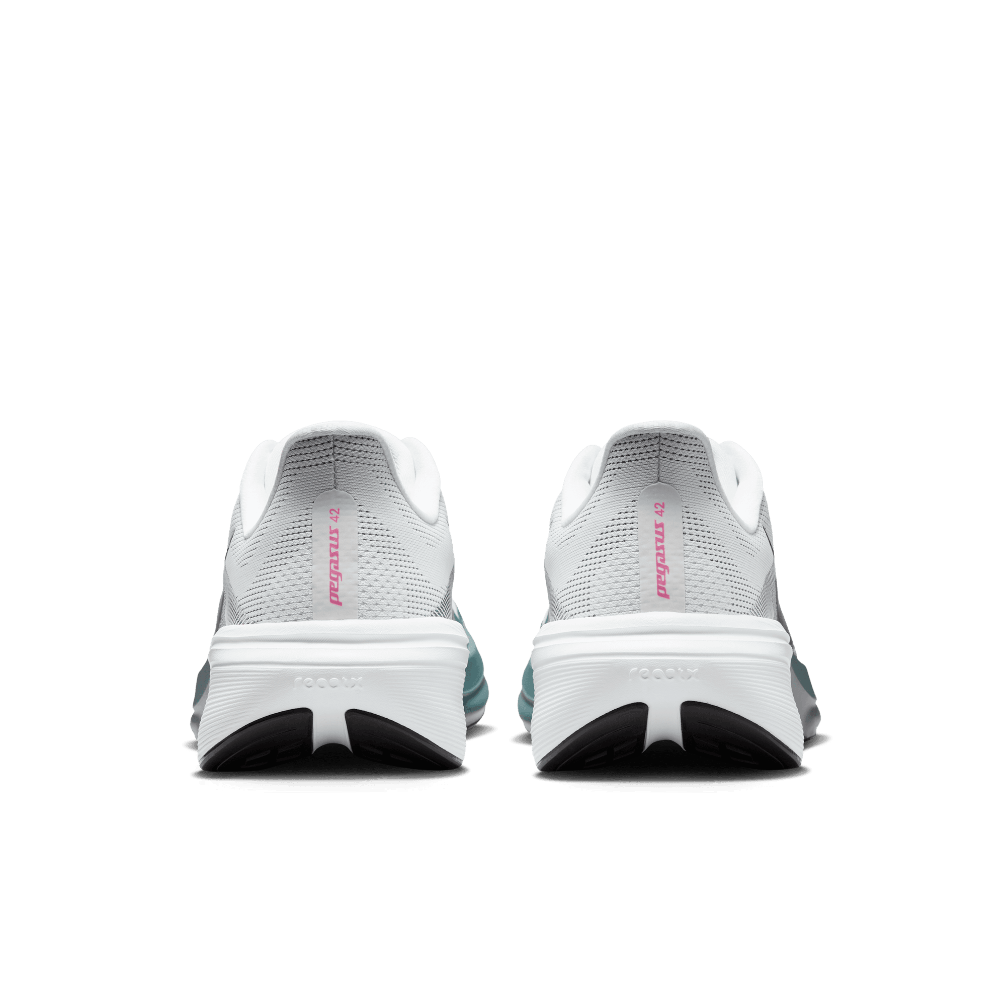 MEN'S PEGASUS 42 - D - WHITE/BLACK-MINERAL SLATE