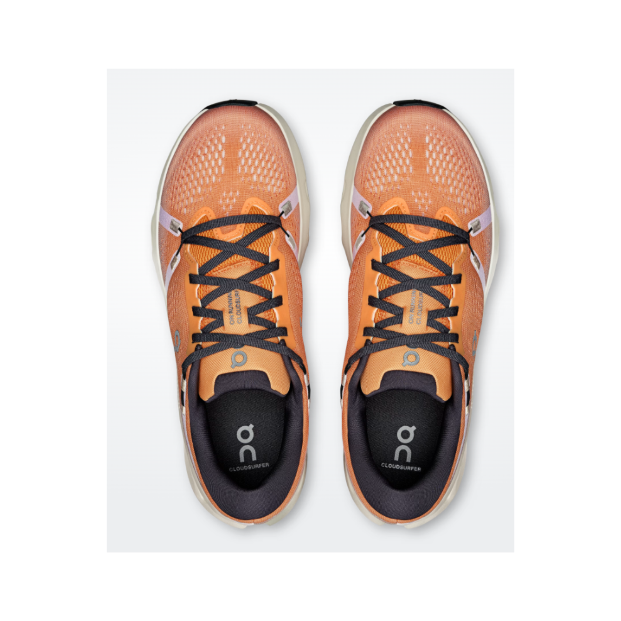 ON RUNNING MEN'S CLOUDSURFER 2 - D - TANGERINE/IVORY