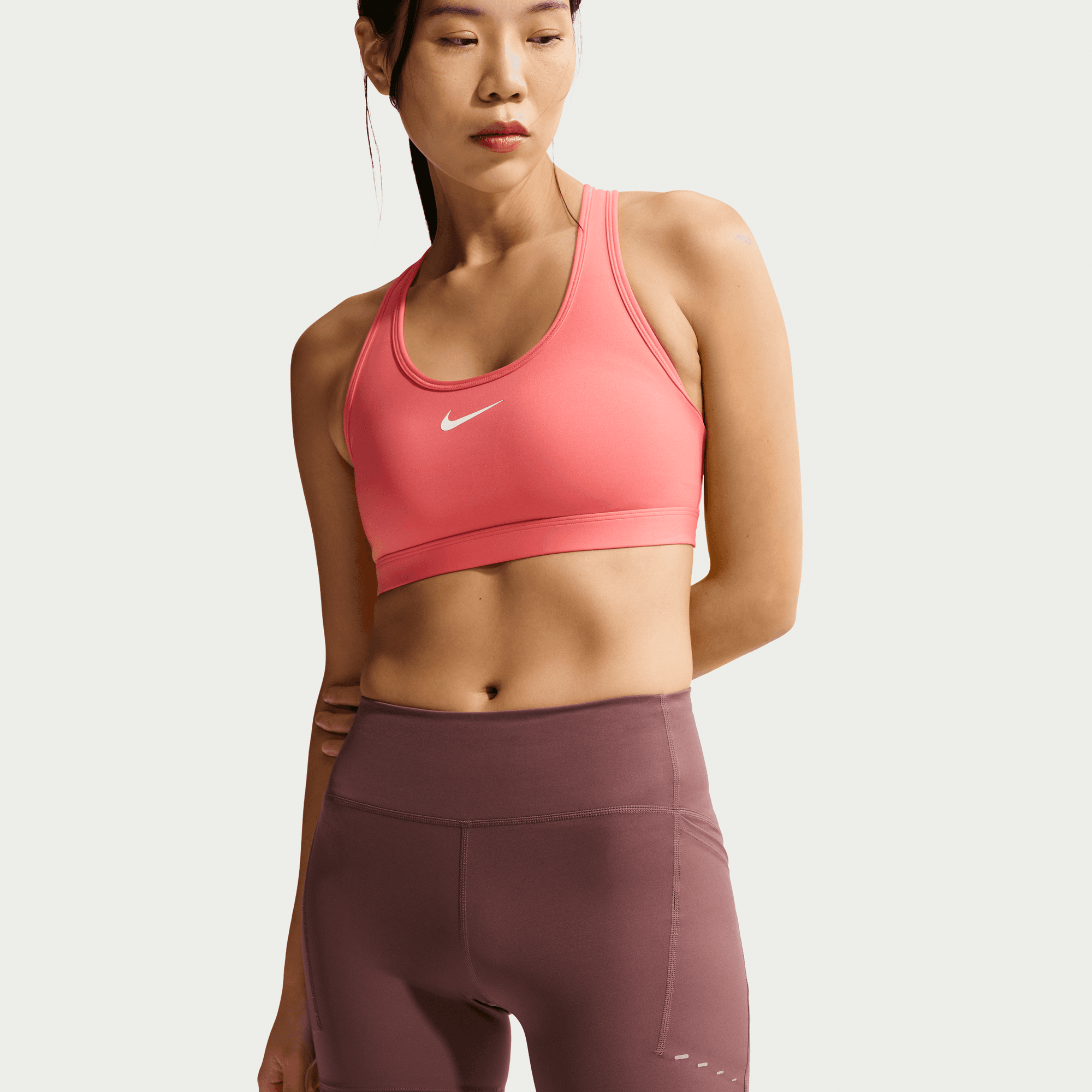 NIKE WOMEN'S SWIFT HIGH-WAISTED 4