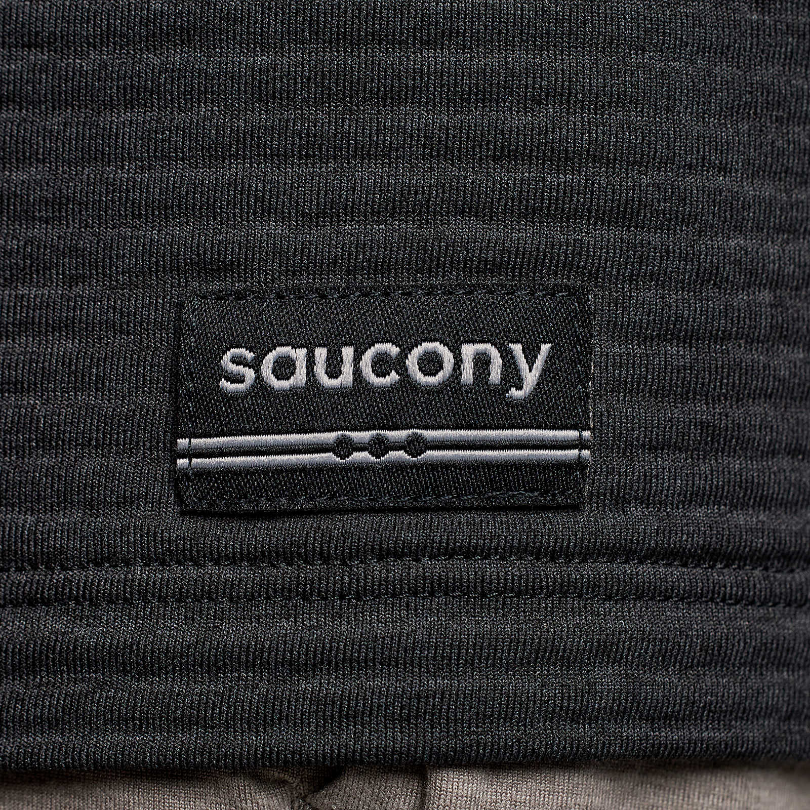 SAUCONY MEN'S TRIUMPH 3D CREW - BLACK HEATHER 