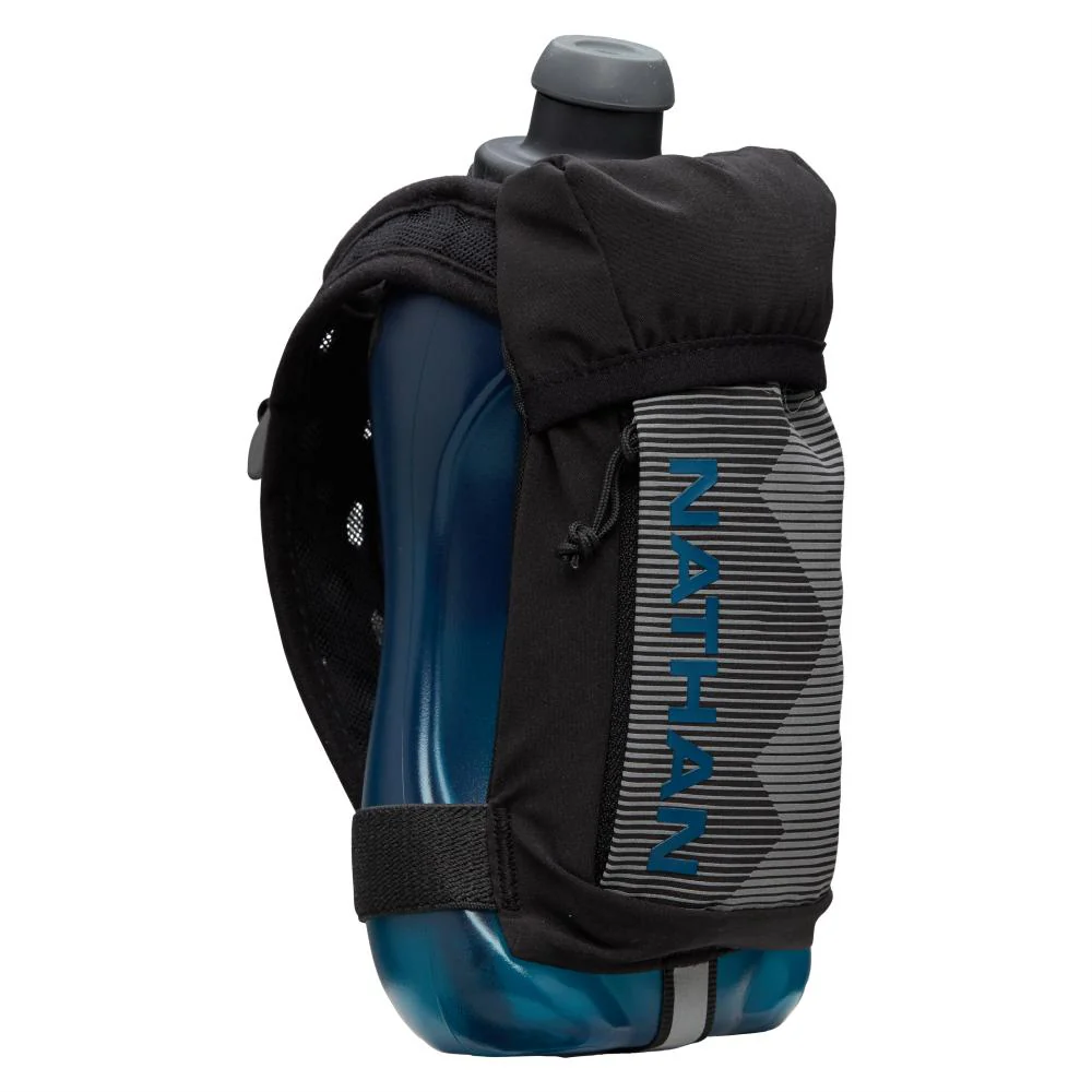 NATHAN QUICK SQUEEZE PLUS 18OZ BLACK/MARINE BLUE