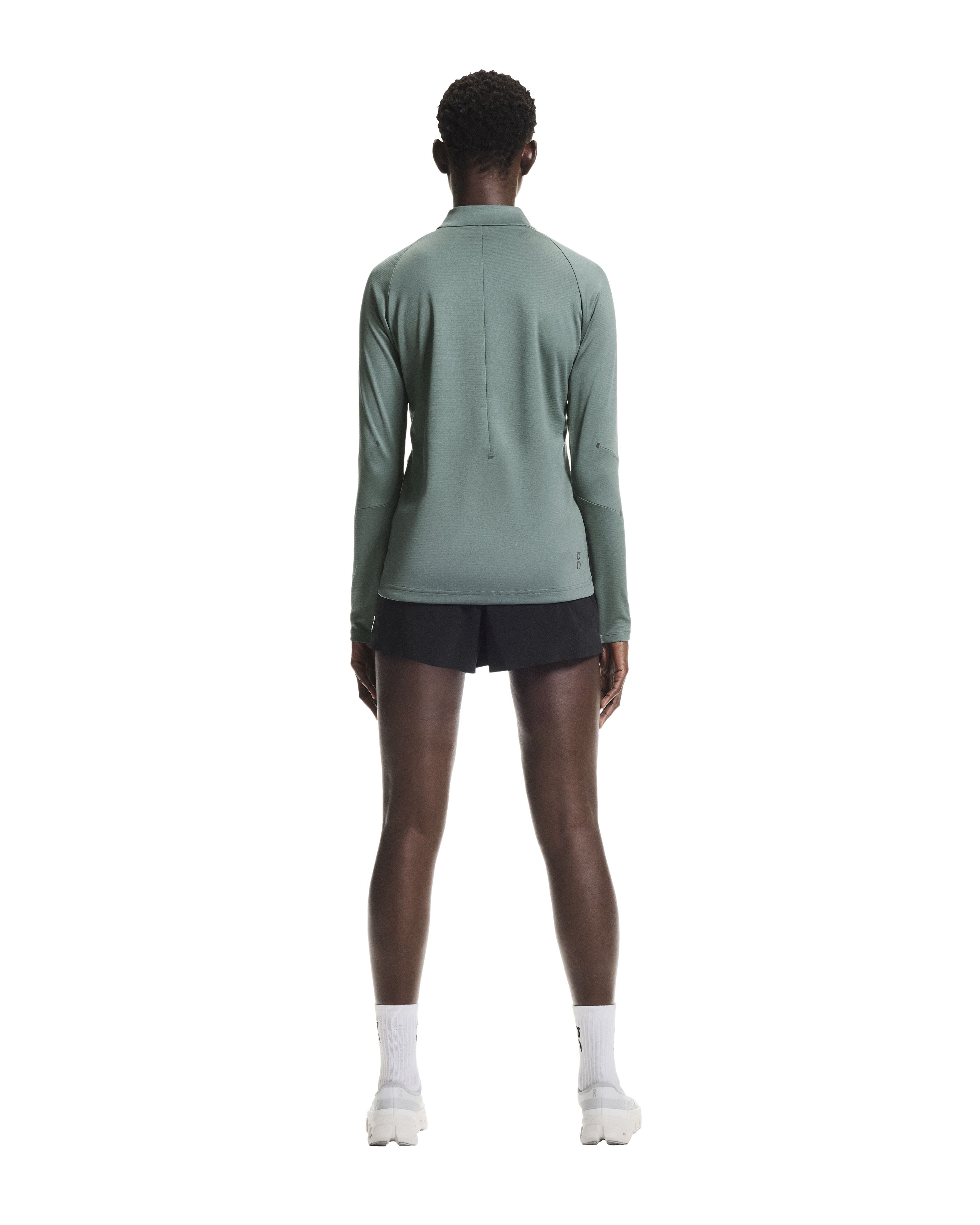 ON RUNNING WOMEN'S CLIMATE SHIRT - OLIVE