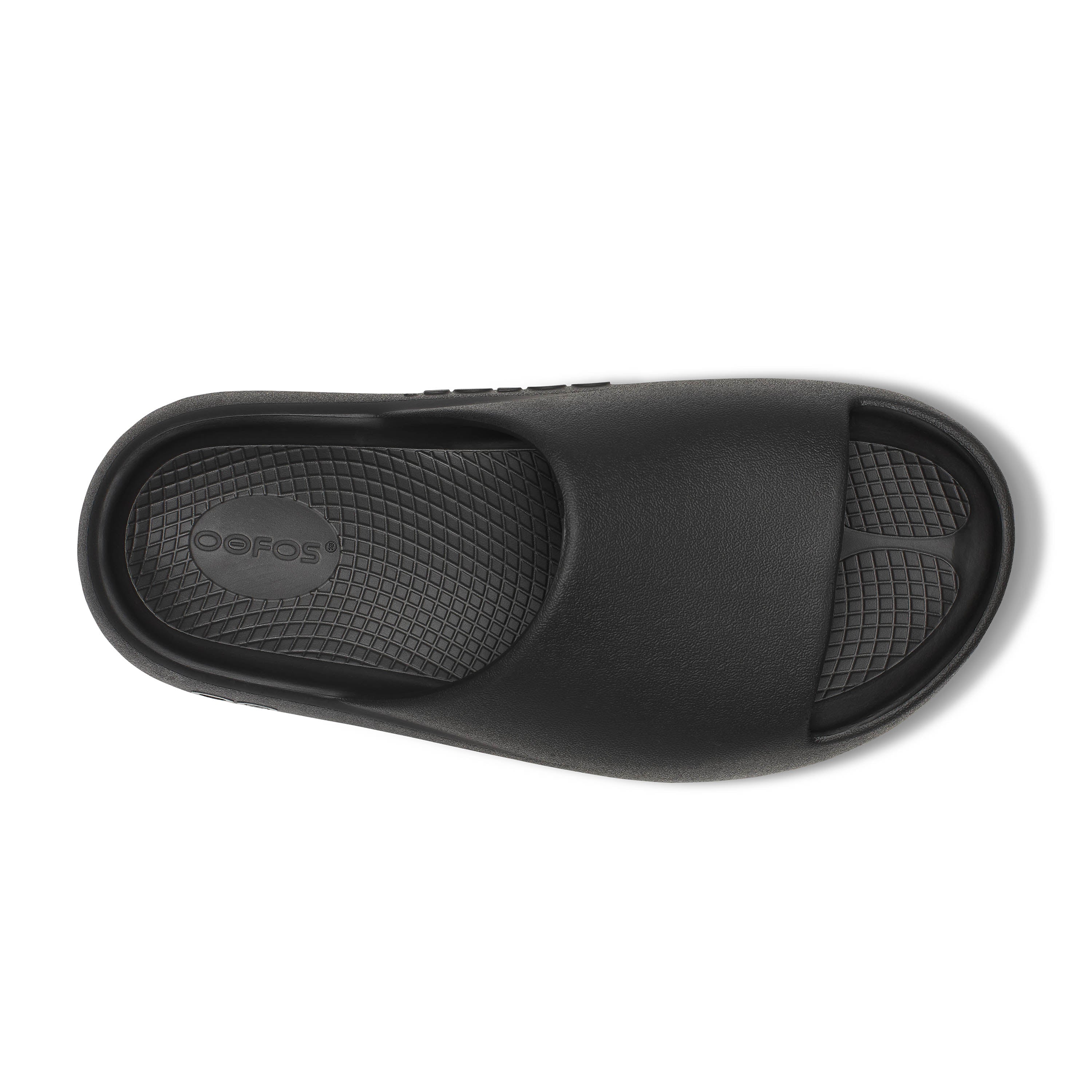 OOFOS OOAHH+ SLIDE - BLACK