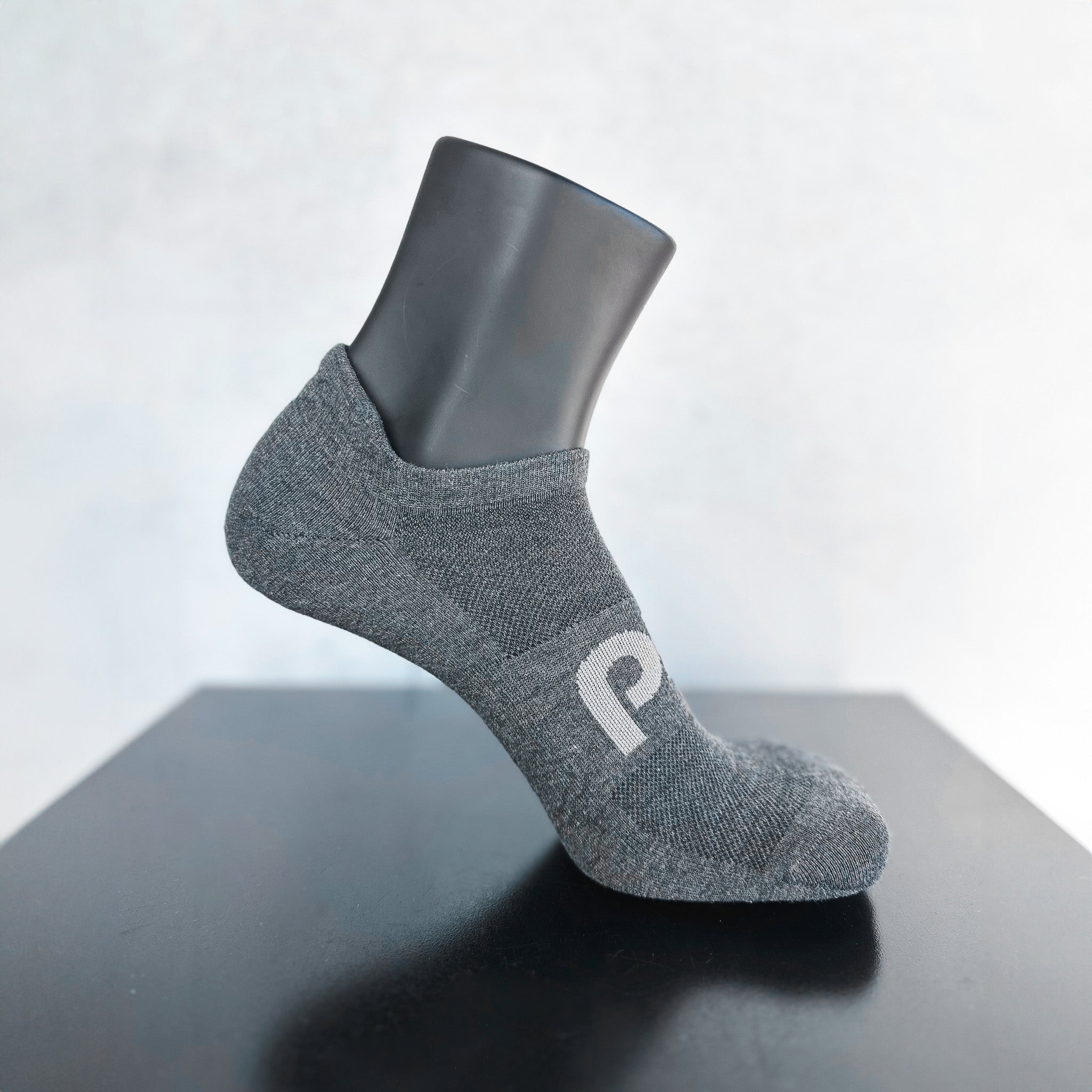 PR GEAR PRO LOGO MIDWEIGHT NO SHOW TAB SOCK