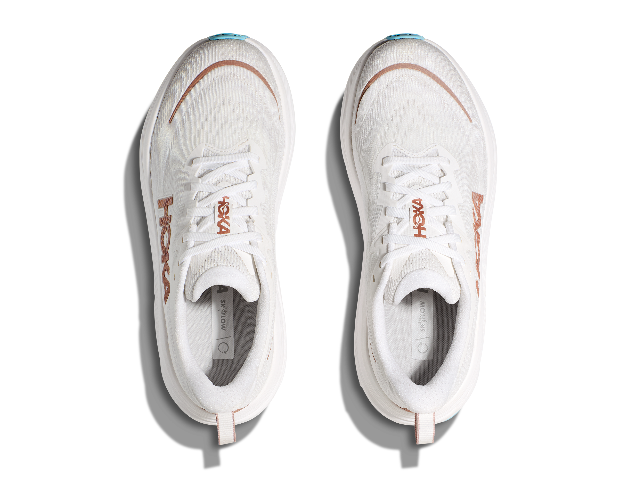 HOKA WOMEN'S SKYFLOW - B - FTRS FROST / ROSE GOLD 