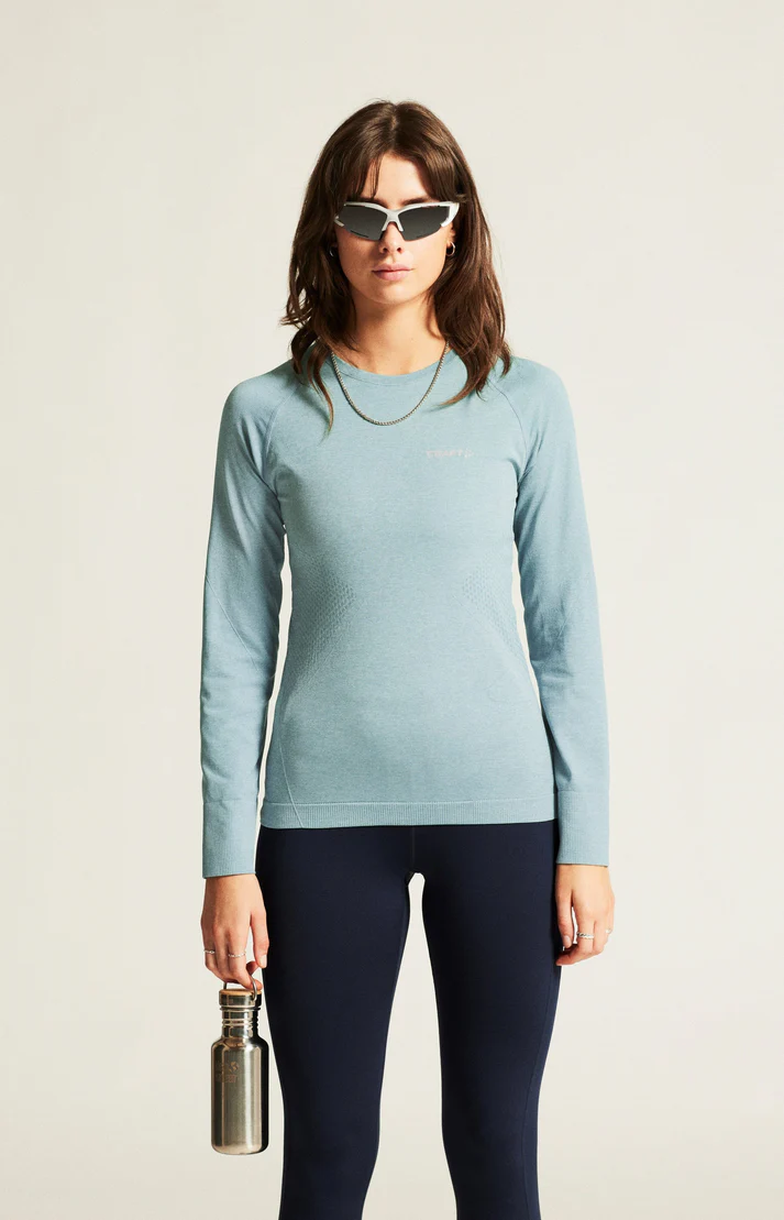 CRAFT WOMEN'S CORE DRY ACTIVE COMFORT LONG SLEEVE - ARONA XS