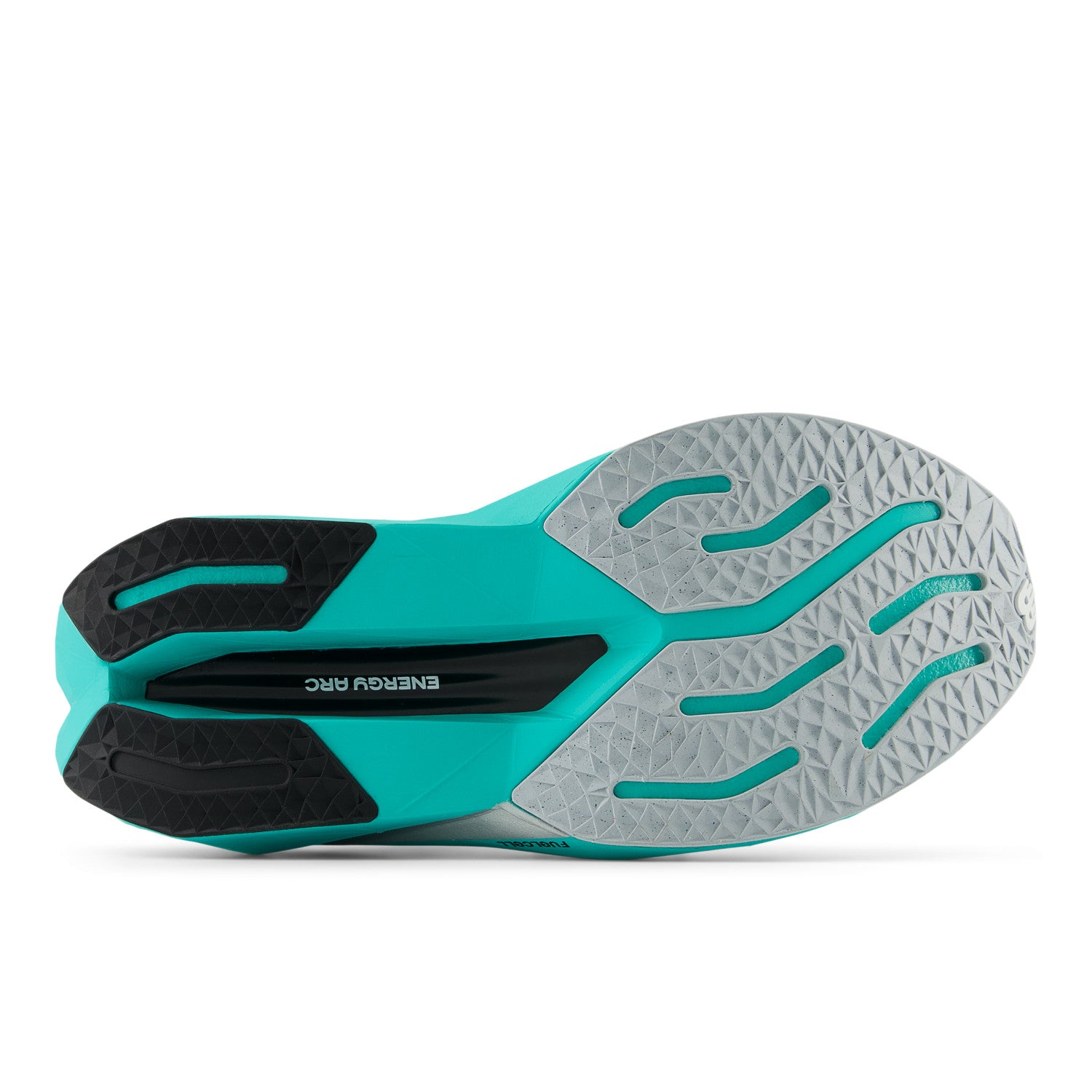 NEW BALANCE WOMEN'S FUELCELL SUPERCOMP TRAINER V3 - B - W4 WHITE/CYBER JADE 